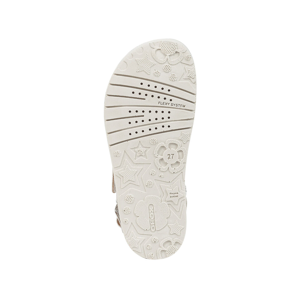 Sandales Costarei argent, GEOX