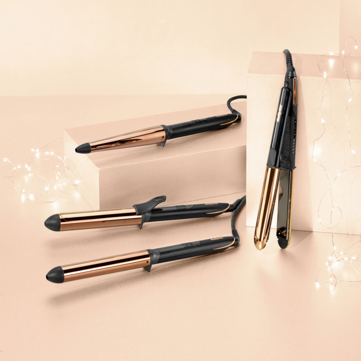 Fer à boucler C458E Salon Brilliance Conical couleur unique, BABYLISS