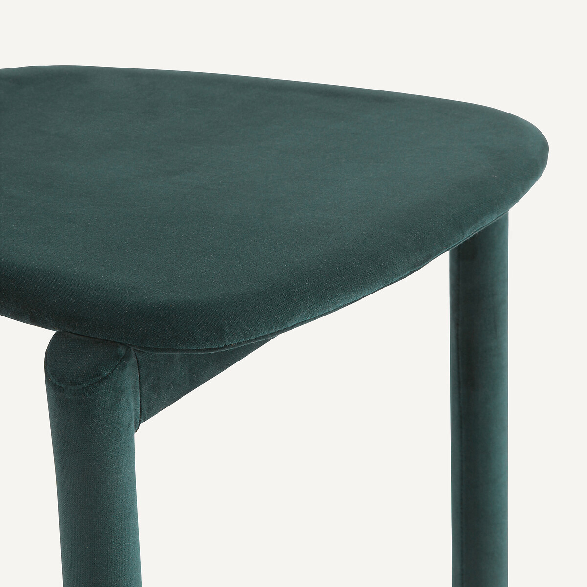 Chaise gainée de velours, MARAIS vert anglais, EMMANUEL GALLINA X AM.PM