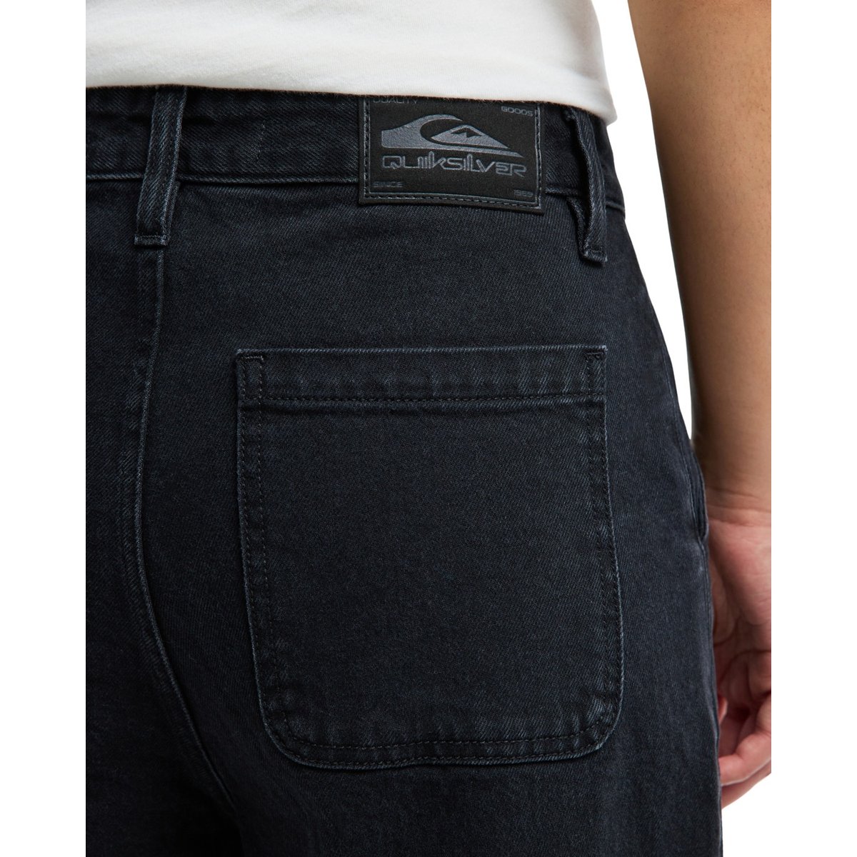 Jean regular QSW REGULAR DENIM noir black, QUIKSILVER