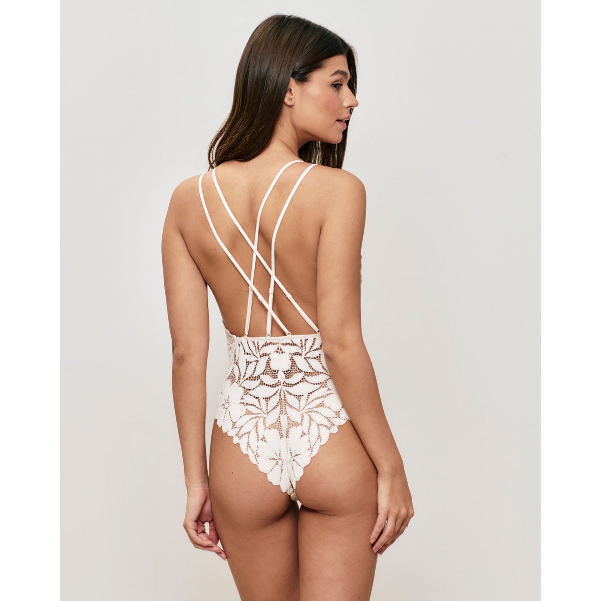 Body en dentelle RACHELIZ ecru, UNDIZ