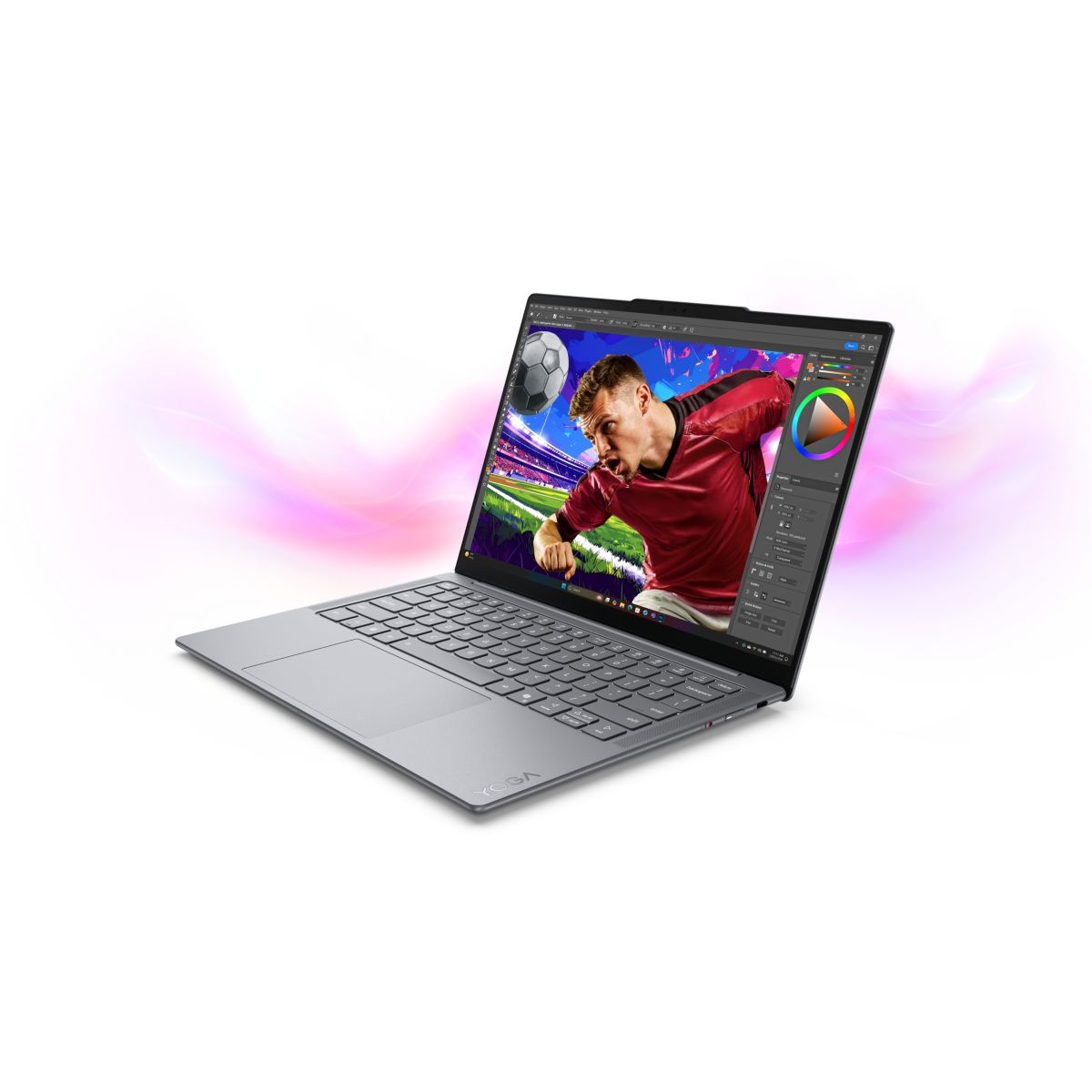 Ordinateur portable Yoga Slim 7 14IPH11 14" OLED Intel Core Ultra 5 322 16 Go RAM LPDDR5x SSD 512 Go couleur unique, LENOVO