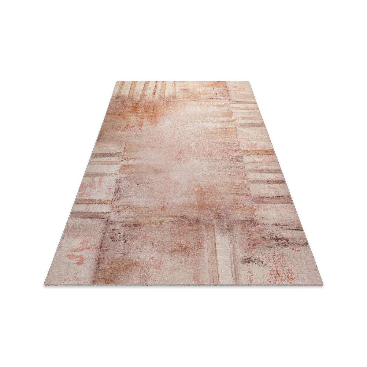 WECONhome Maui, tissé machine, coton, tapis tissé plat, certifié OEKO-TEX® (n° D20-0634) (70 x 120 cm, rouille) , Maui vieux rose, ESPRIT