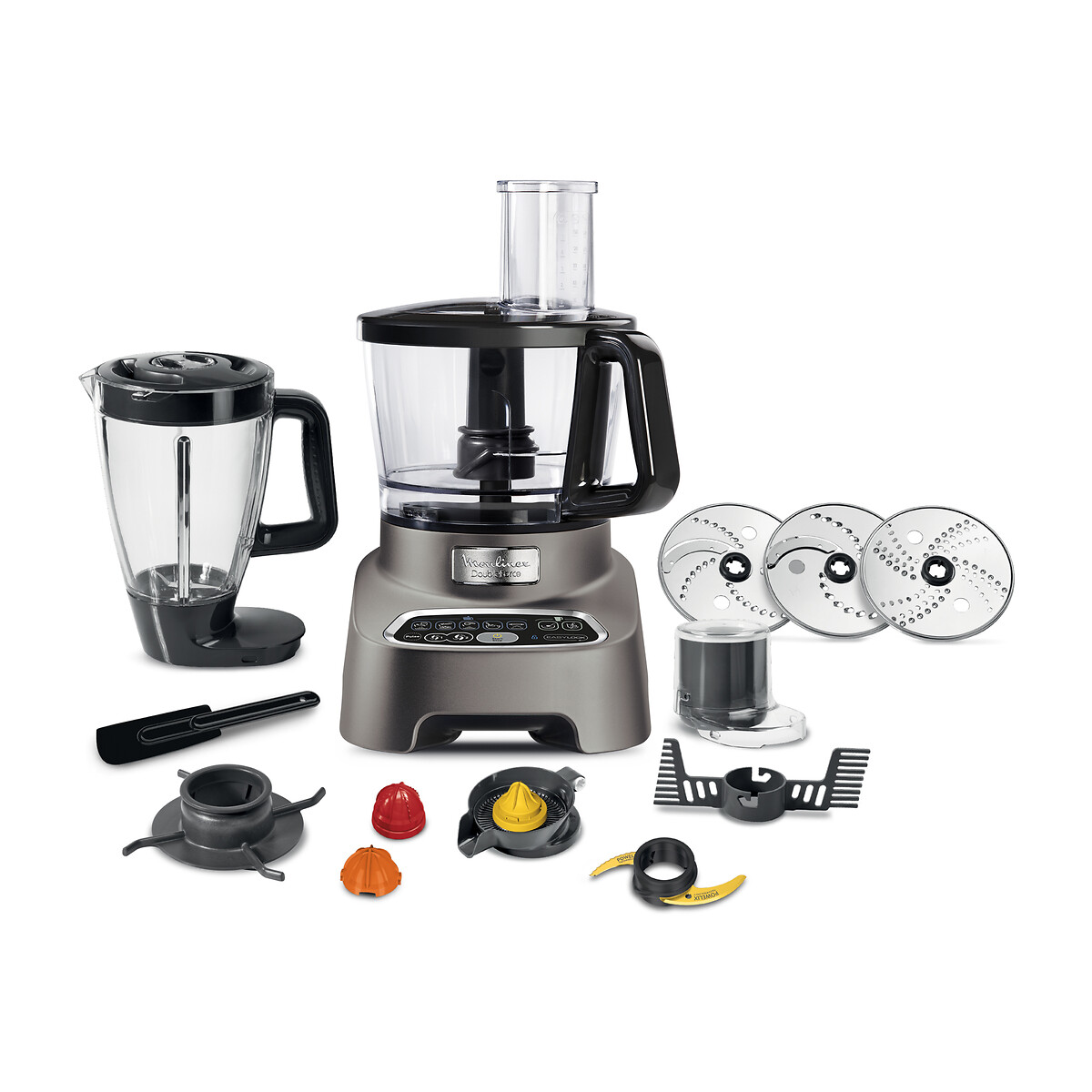 Robot multifonctions double Force FP827E10 bronze, MOULINEX