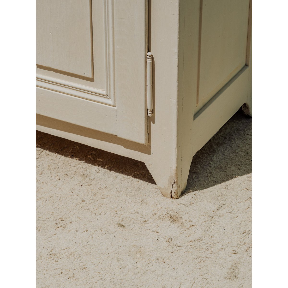 Buffet en bois crème Gilbert N°1542 - Bon état bois clair, DEBONGOUT