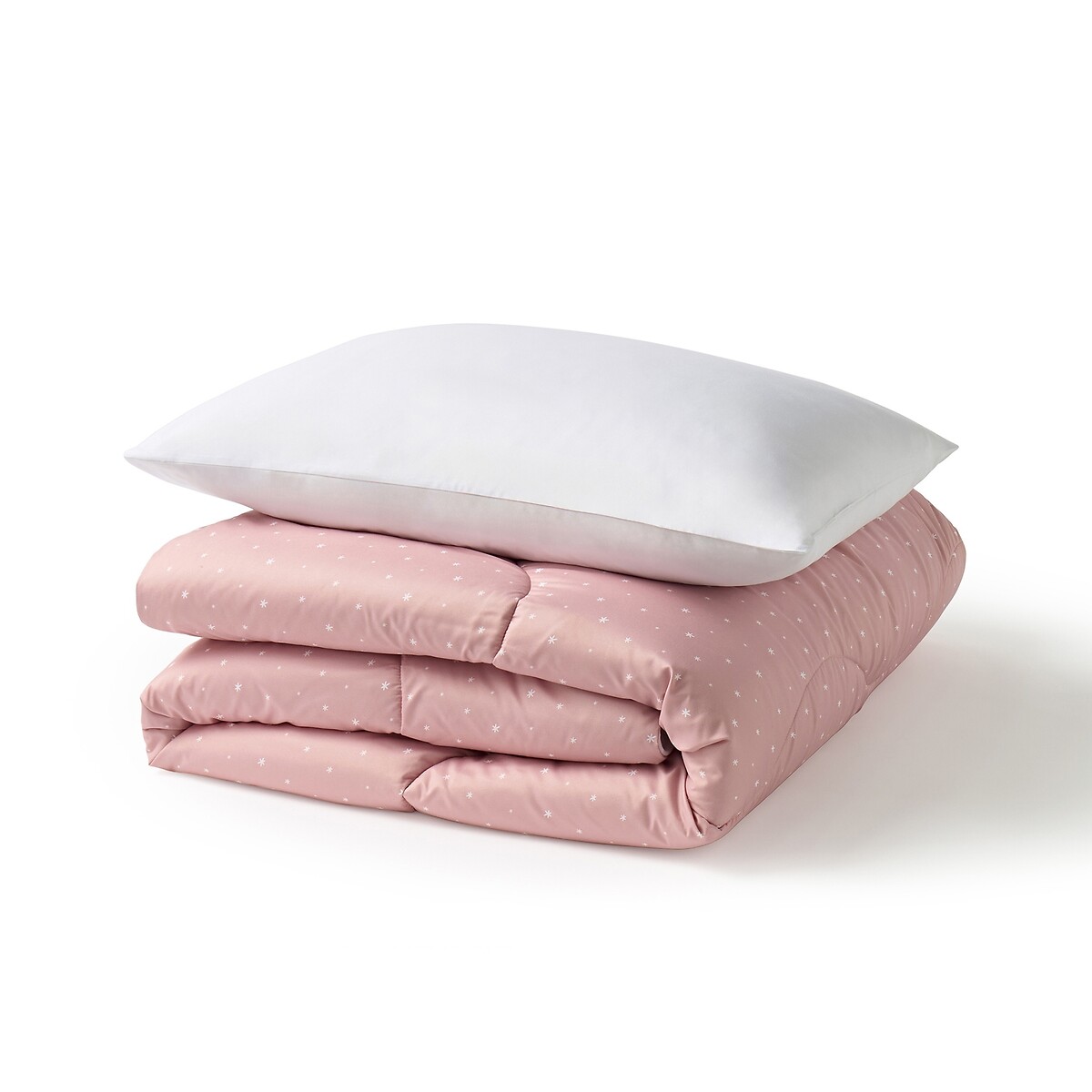 10.5 Tog Coverless Duvet Set Starry Night pink, NIGHT LARK