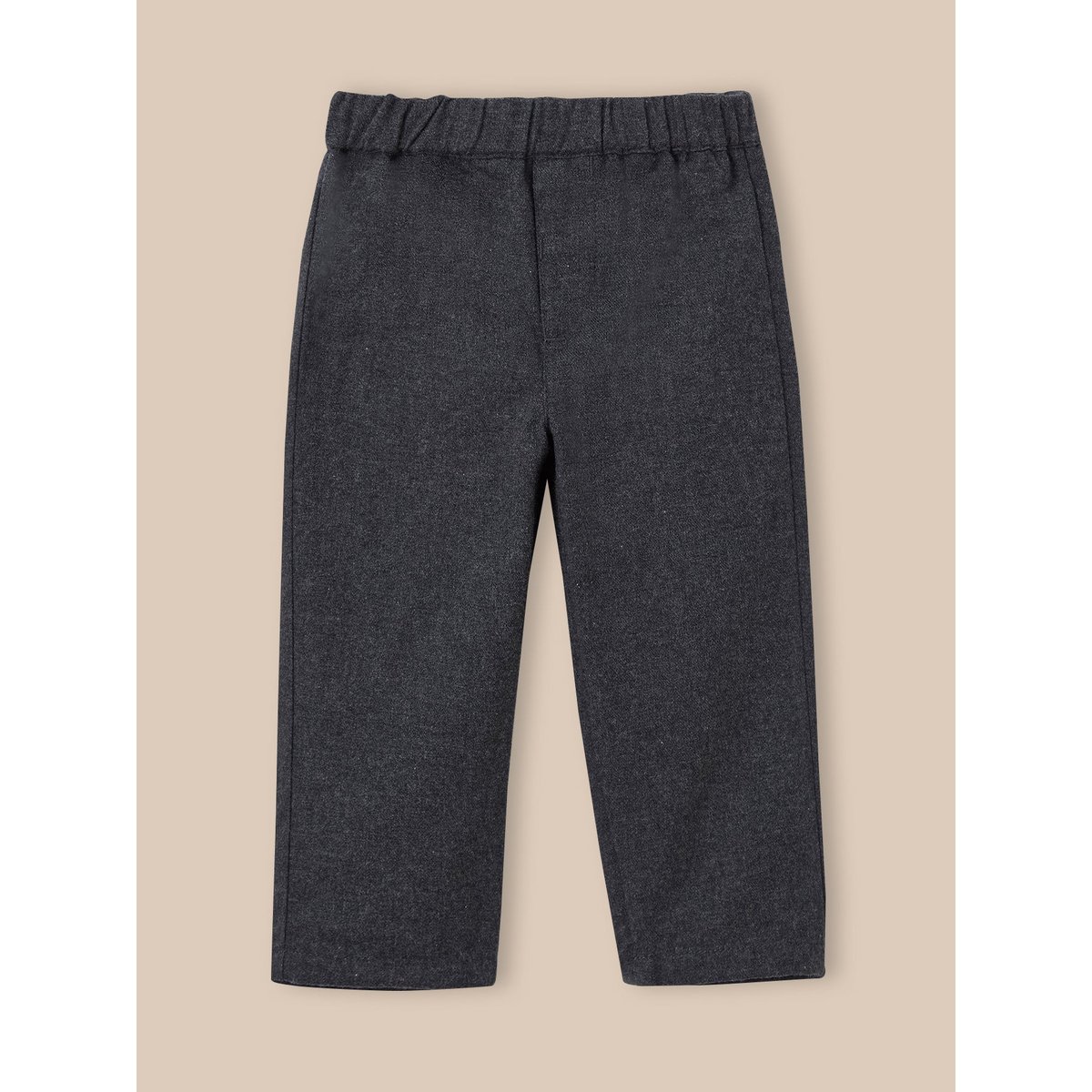 Pantalon esprit flanelle gris flannel, CYRILLUS