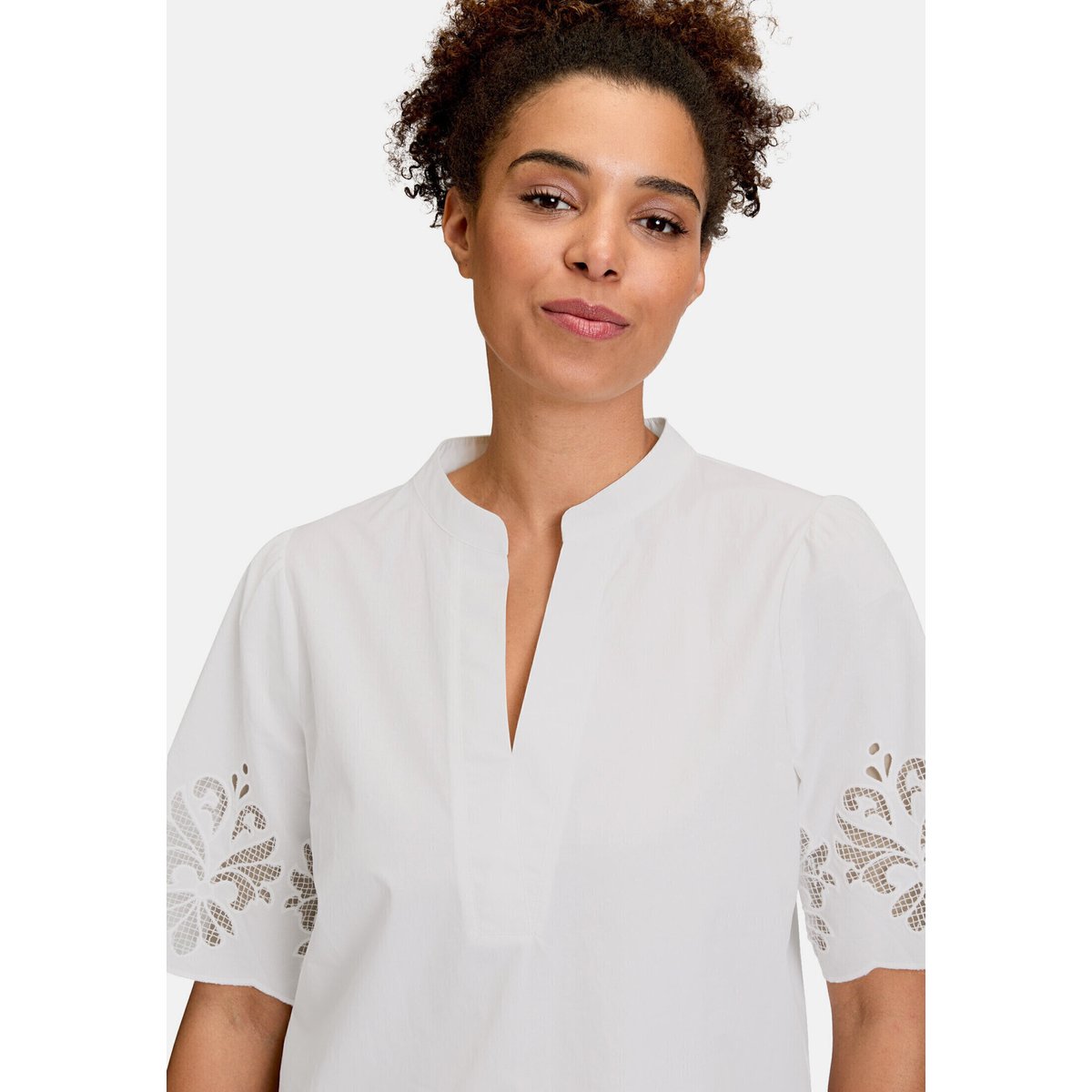 Tunique à broderies blanc, BETTY & CO