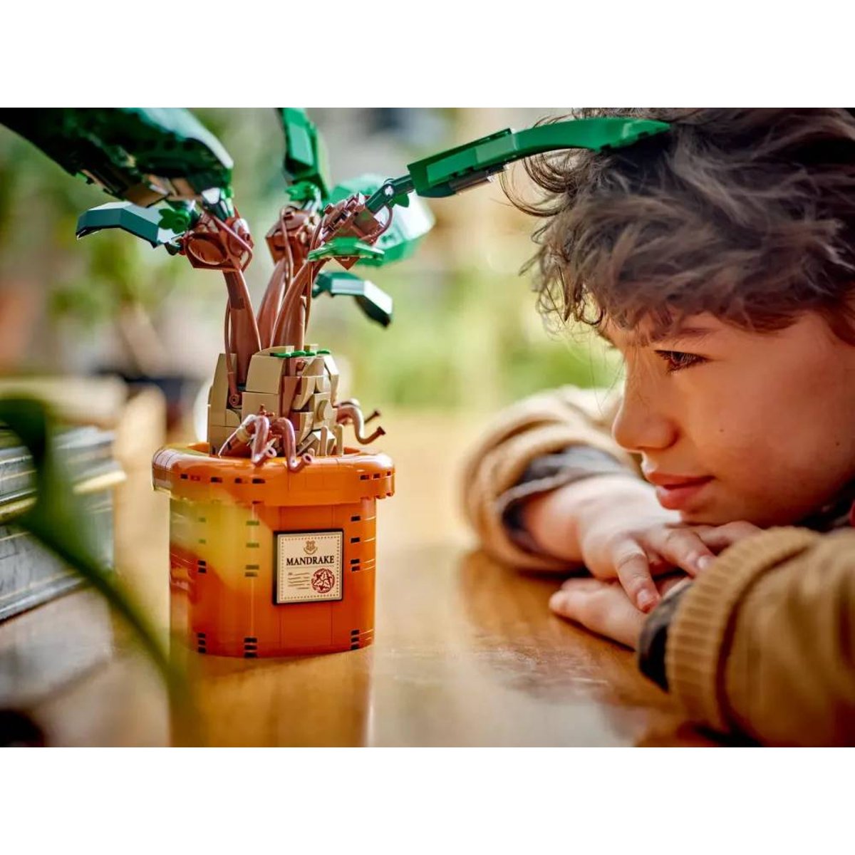 LEGO Harry Potter - Figurine Mandragore 76433 - Plante Magique à Construire multicolore, LEGO