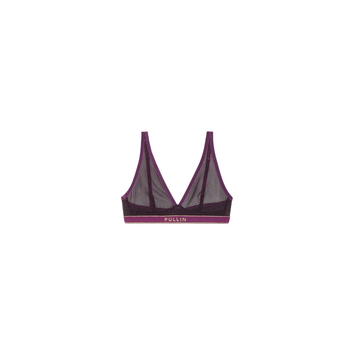 TRIANGLE PLUM mauve, PULLIN