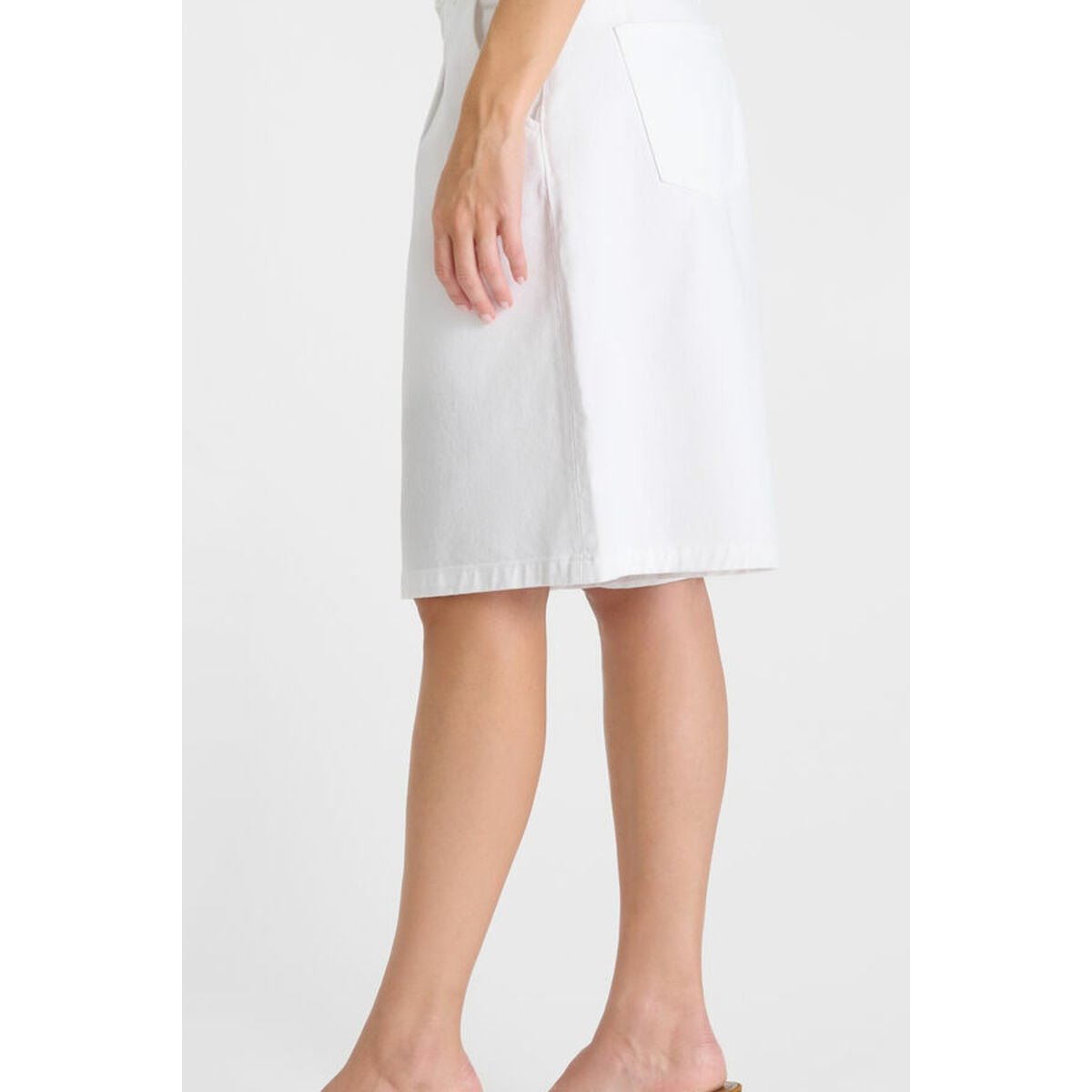 Bermuda short en jeans LOVA white, LE TEMPS DES CERISES
