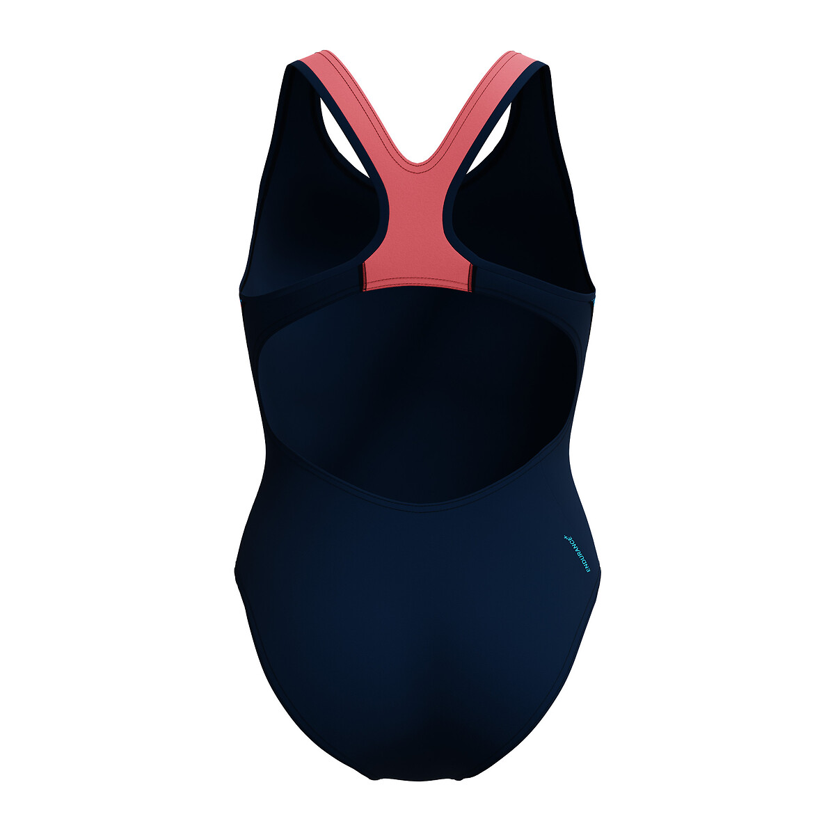 Laneback Swimsuit navy/orange, SPEEDO