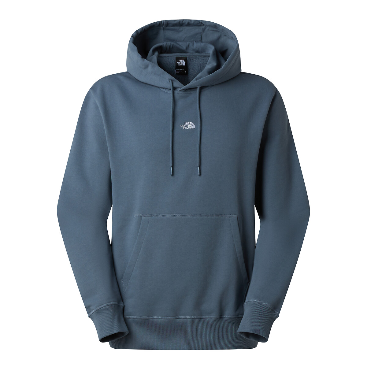 French Terry sweatshirt met logo blauwgrijs, THE NORTH FACE