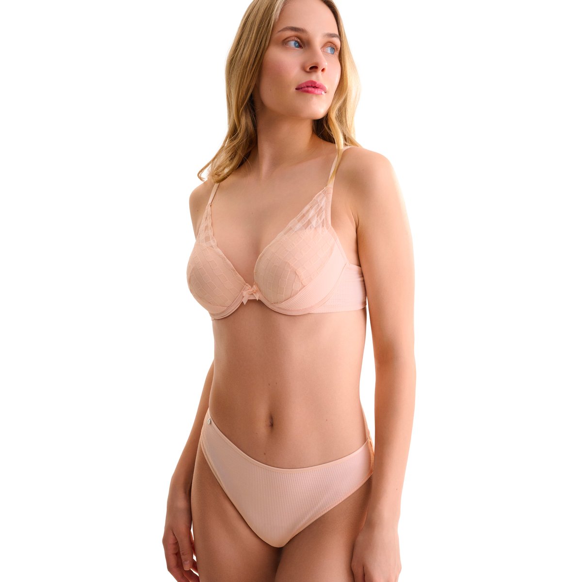 Brésilien échancré INFINITY rose, LISCA