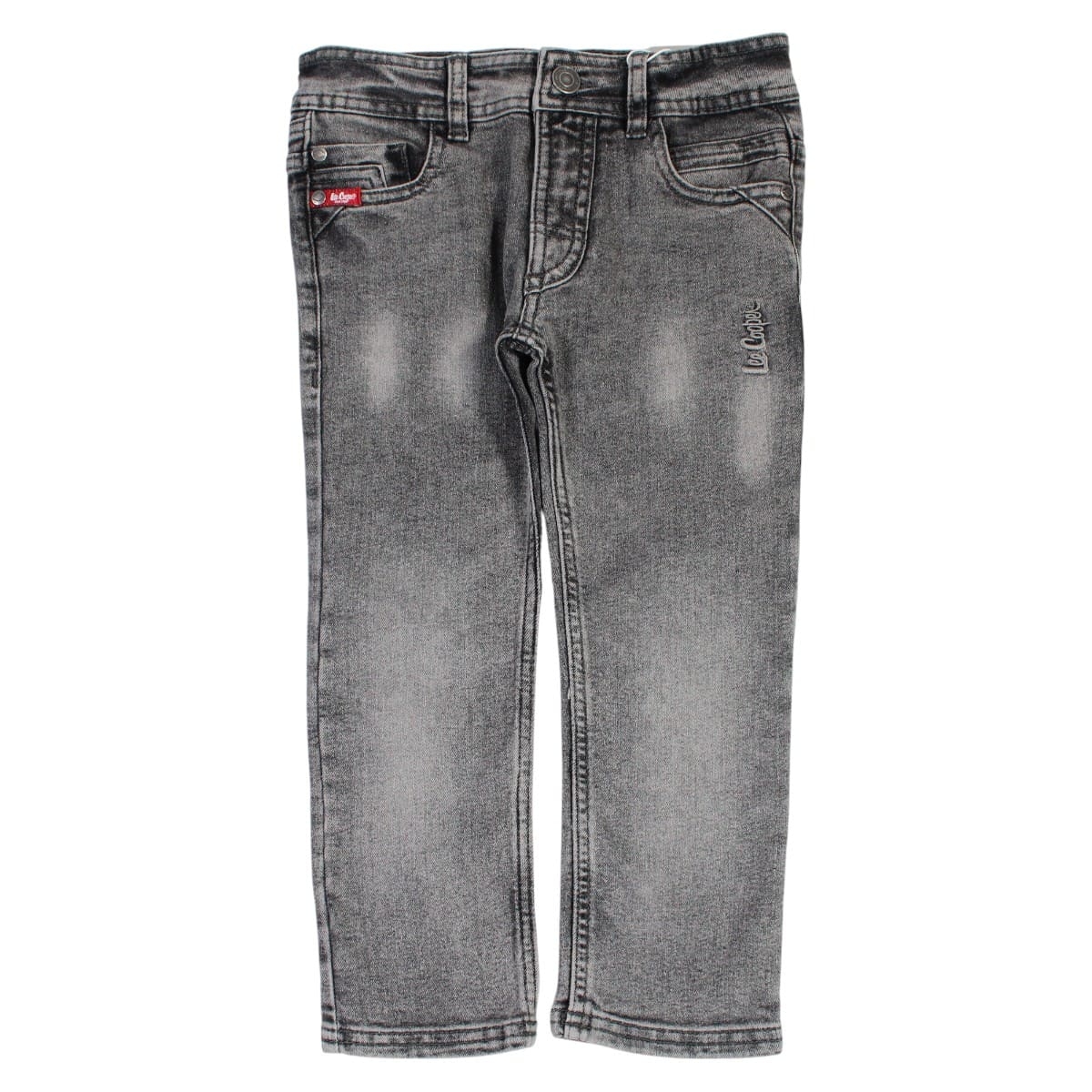 Jean slim 5 poches, coupe droite DENIM gris délavé, LEE COOPER
