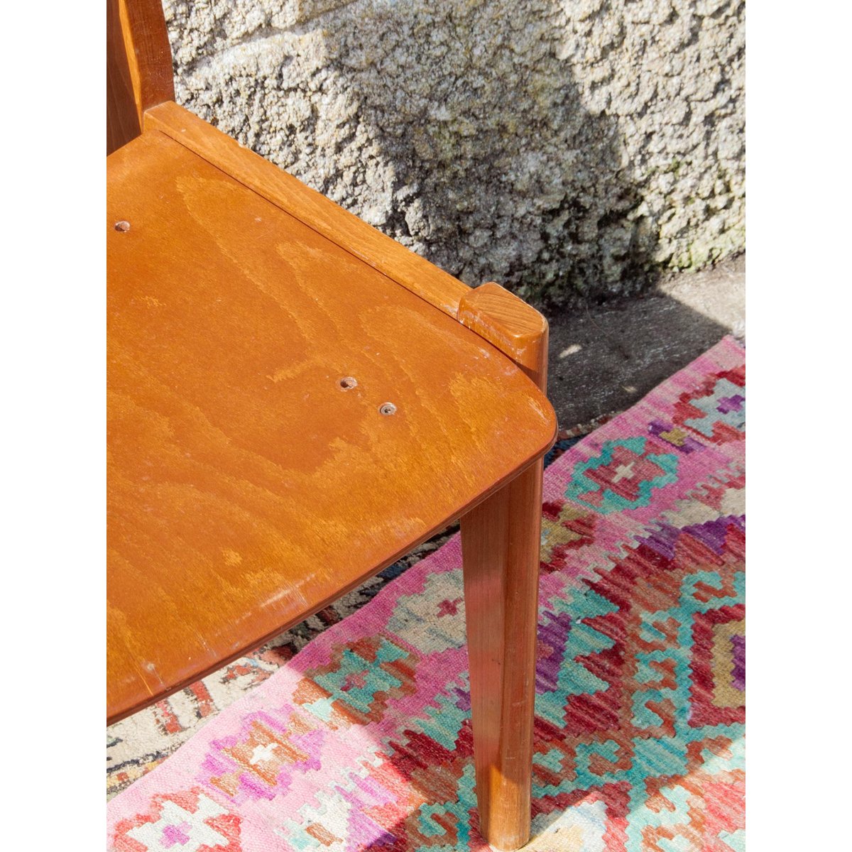 Paire de chaises scandinaves Alma N°289 - Bon état bois, DEBONGOUT