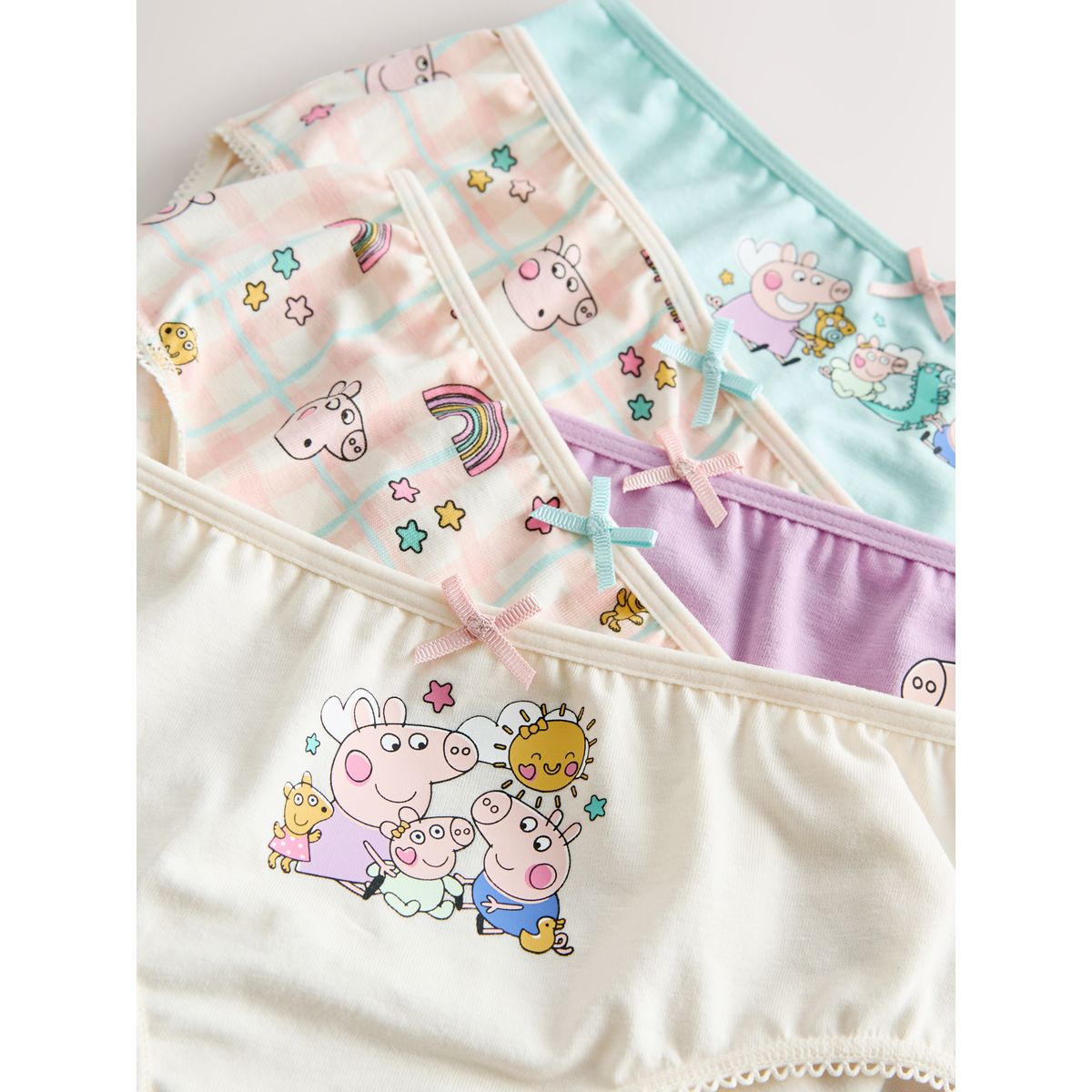 Slips peppa pig, lot de 5 rose/bleu, NEXT