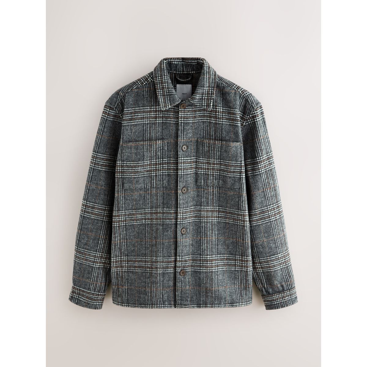 Veste à carreaux gris, NEXT