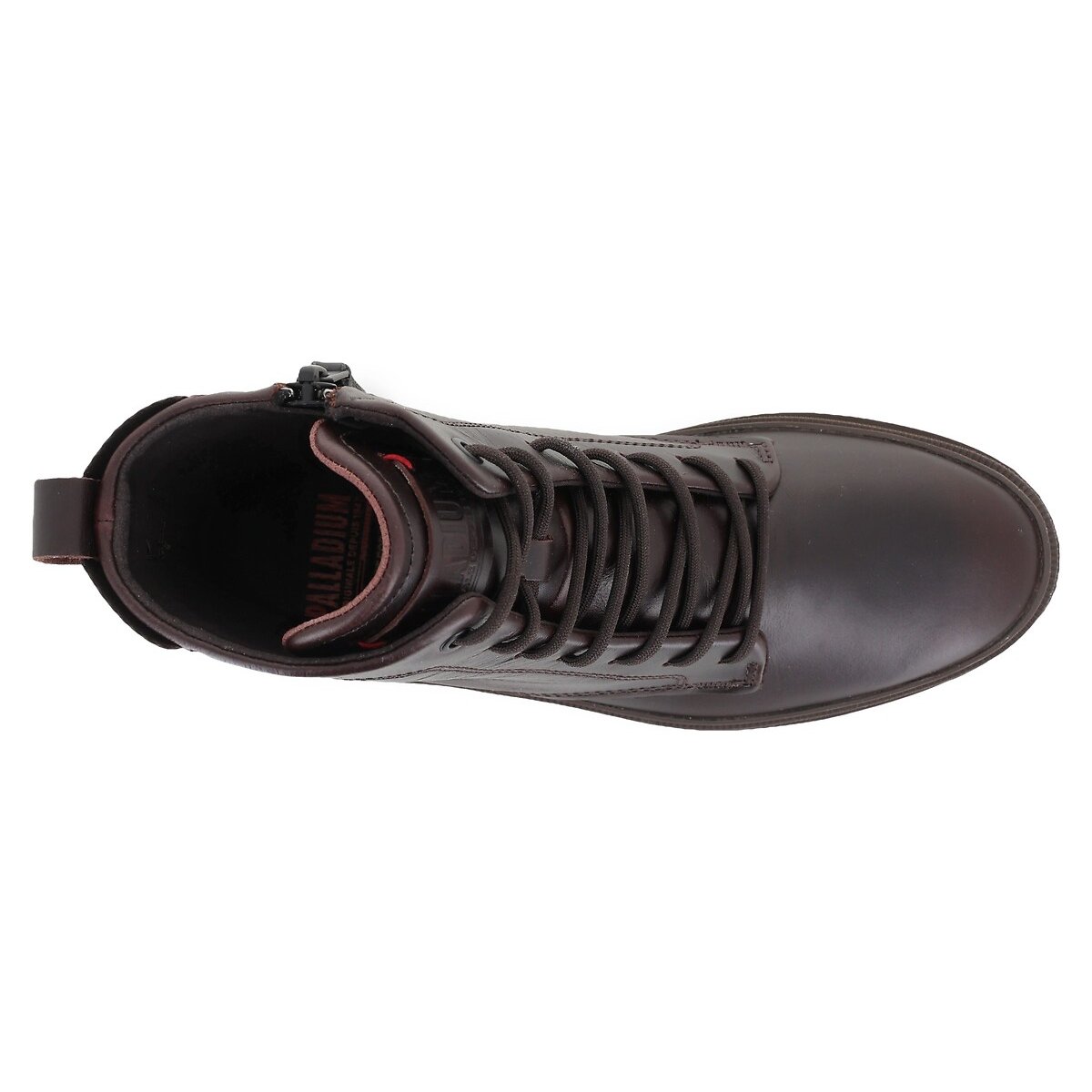 Botins PALLAGRADE OFFICER L castanho, PALLADIUM