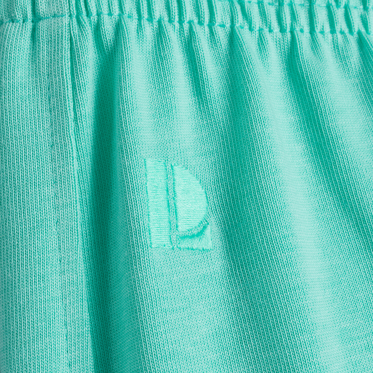 Pantalón ancho de punto grueso verde, LA REDOUTE COLLECTIONS