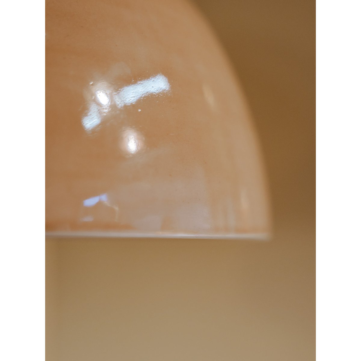 Lampe baladeuse en céramique beige Paulette N°105 - Bon état v020147, DEBONGOUT
