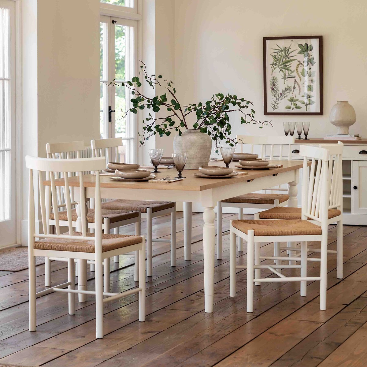 Ende Extendable Dining Table (Seats 6) off-white, ÉDITÉ