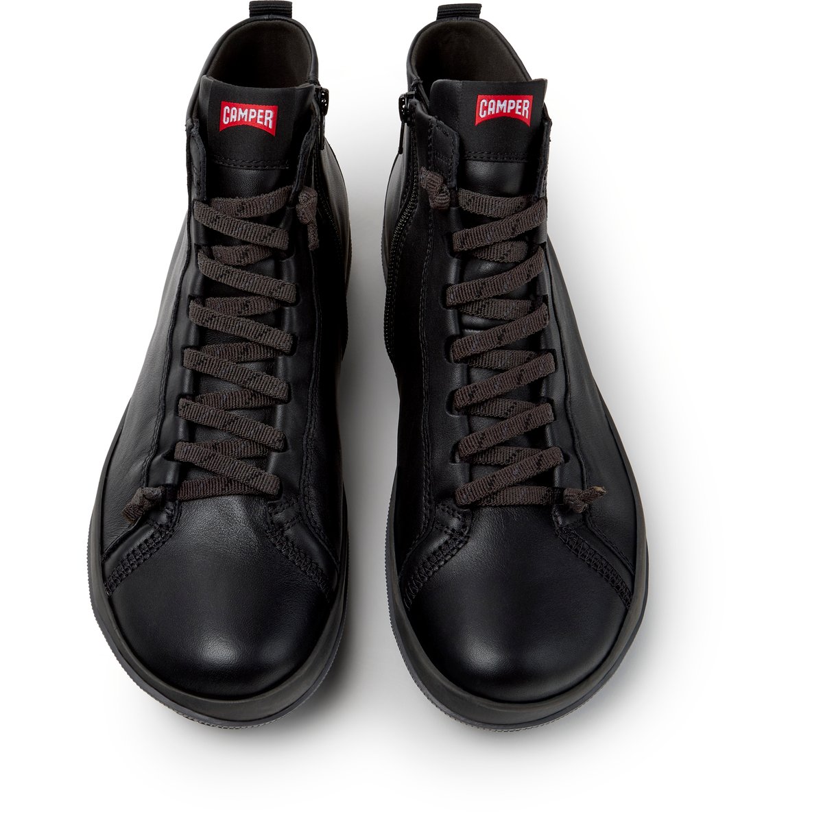 Baskets Peu Pista GM Smooth Leather noir 034, CAMPER