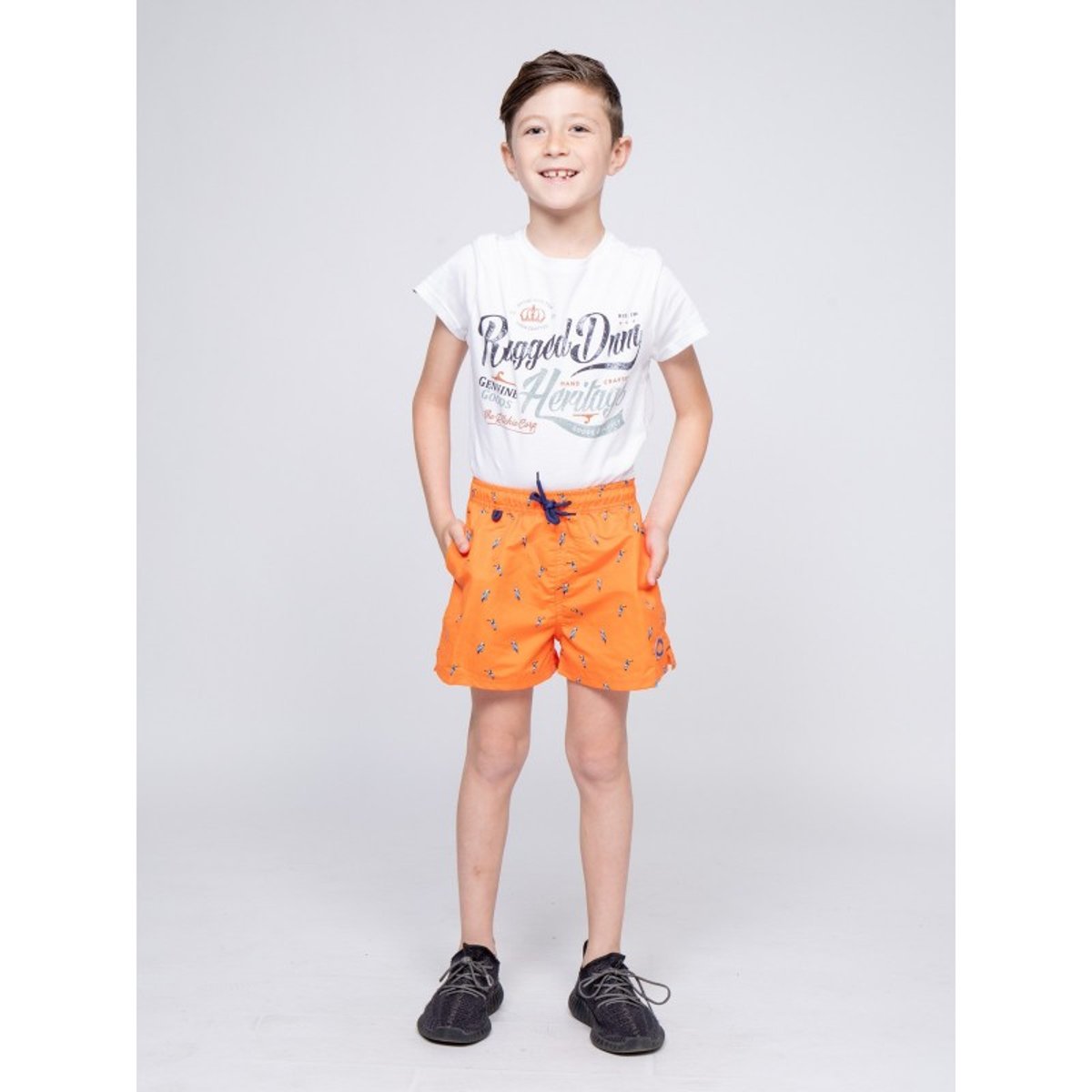 Short De Bain Gazole-j orange, RITCHIE