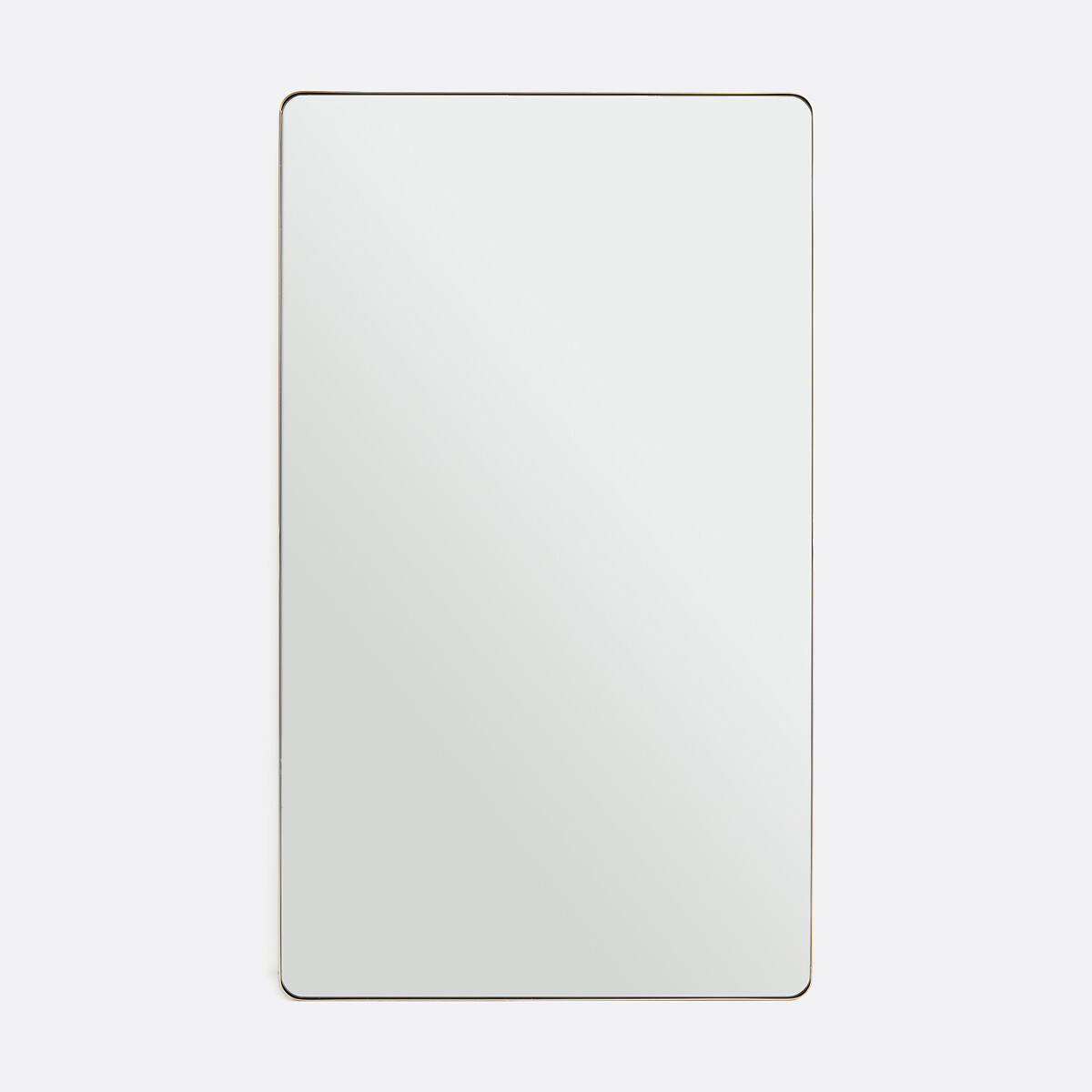 Miroir rectangulaire, en métal fer, largeur 100 x hauteur 170 cm, IODUS laiton, LA REDOUTE INTERIEURS