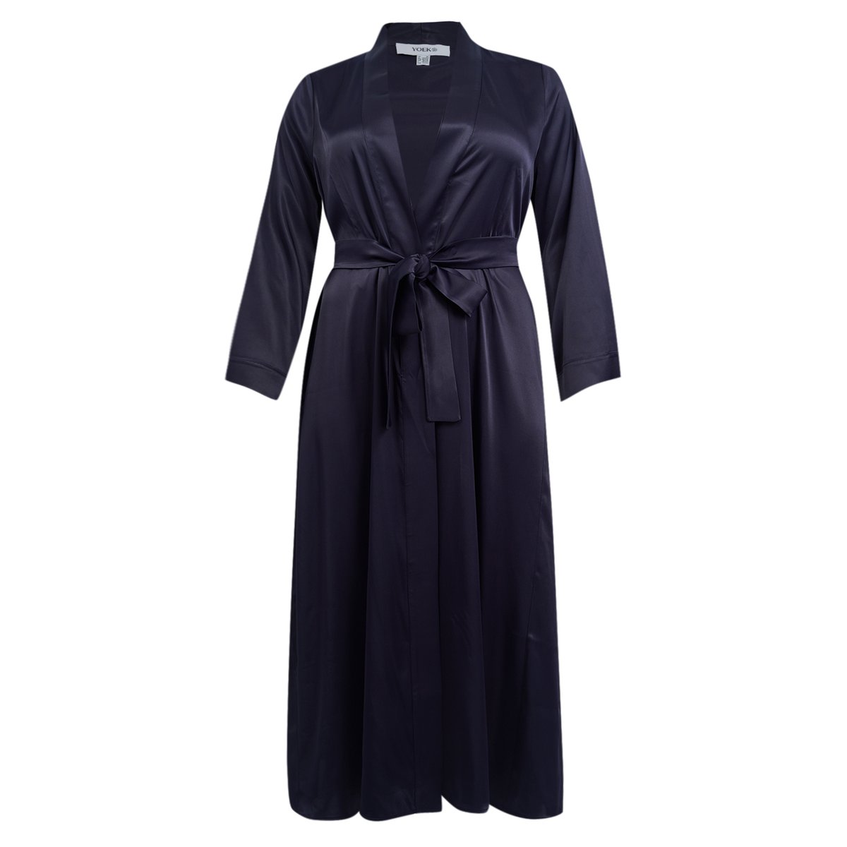 avec manches longues Robe bleu, YOEK