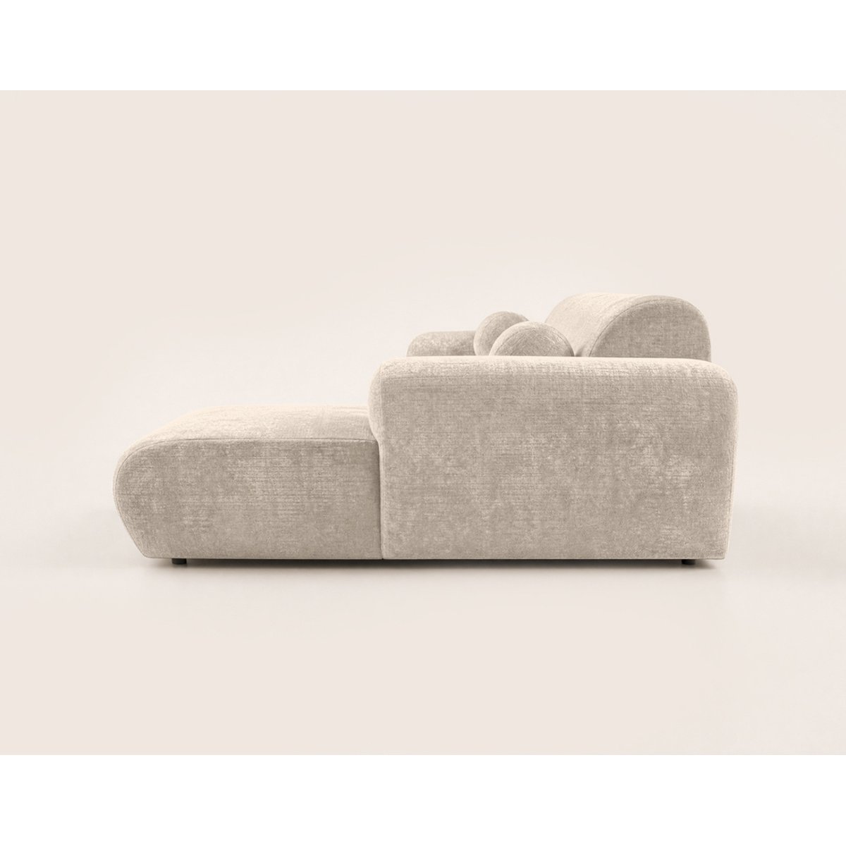 Canapé d'Angle droit 4 places - LOUISE beige, BEST MOBILIER