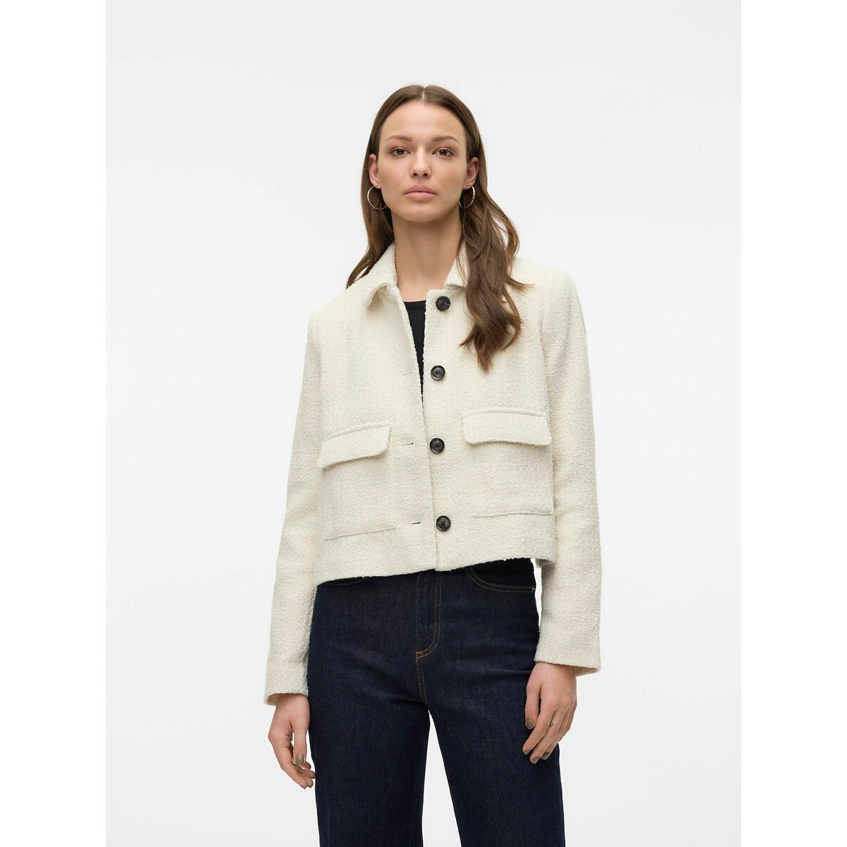 Veste courte beige, VERO MODA