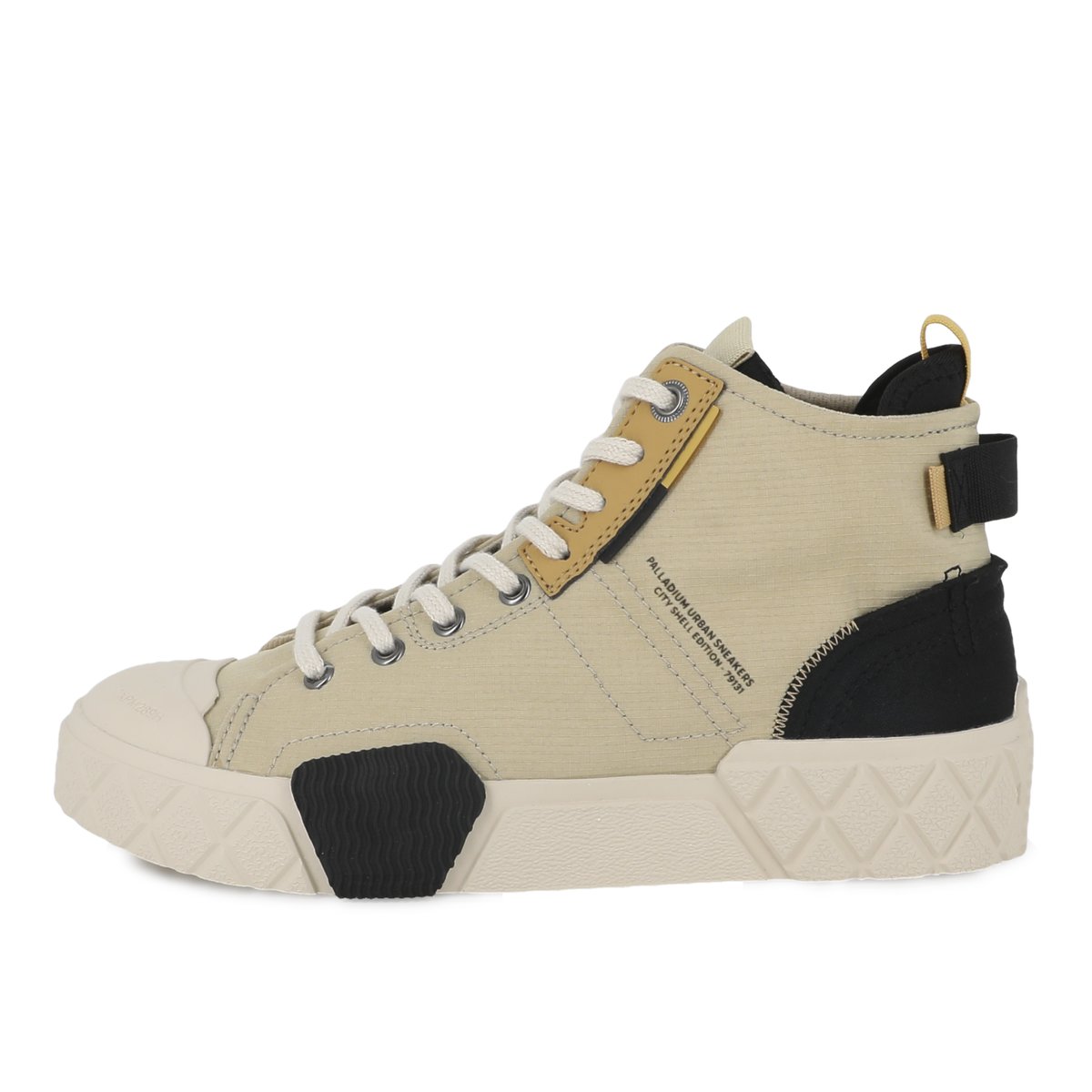 Baskets montantes ACE CITY SHEL CHUKKA beige-mojave desert, PALLADIUM
