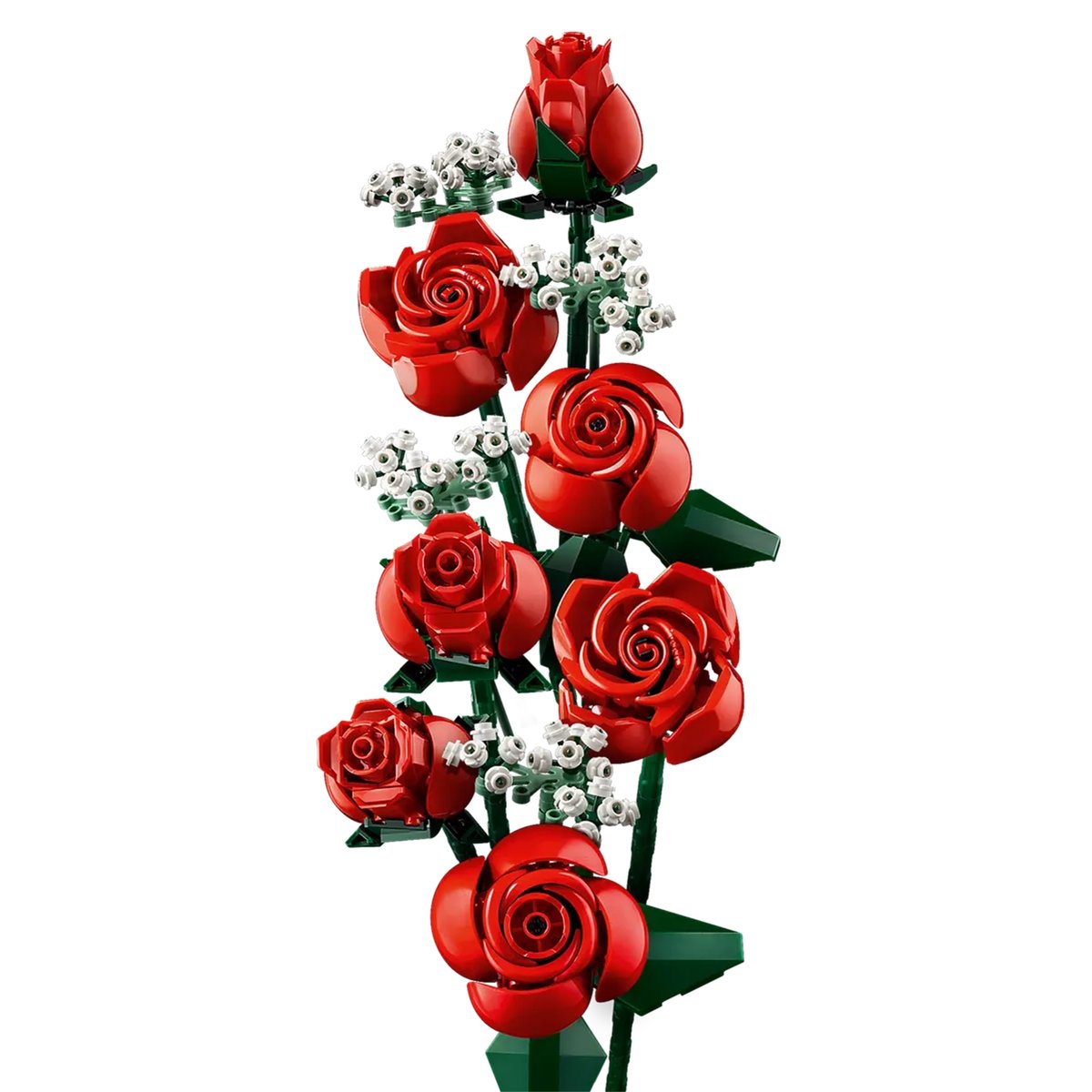 Icons Le bouquet de roses multicolore, LEGO