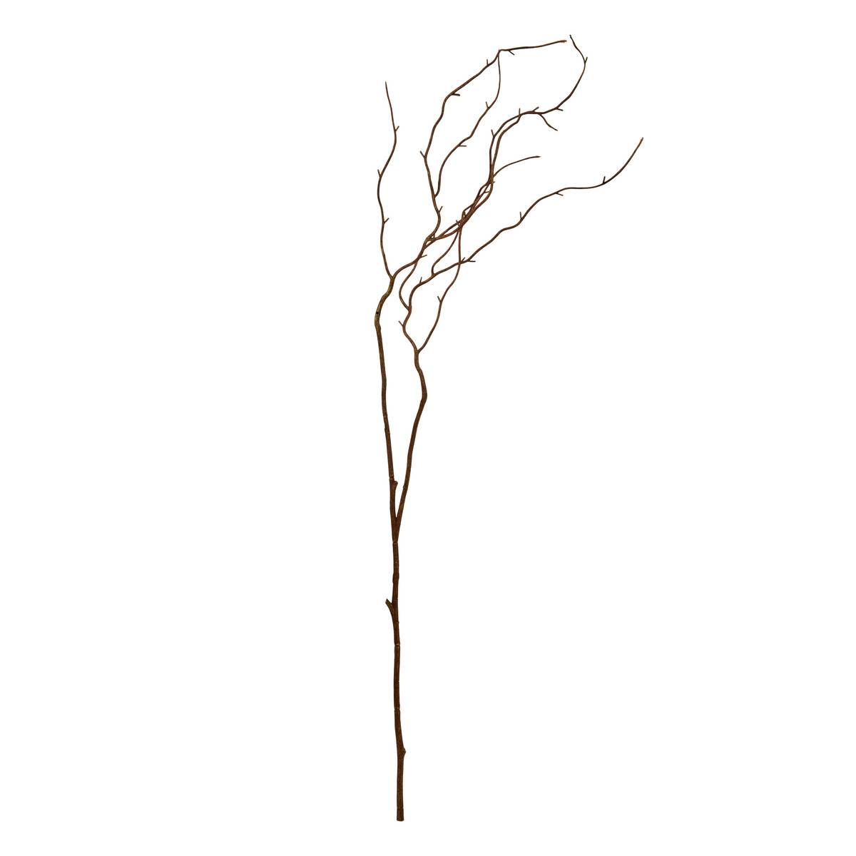 Branche décorative NYER marron, ATMOSPHERA