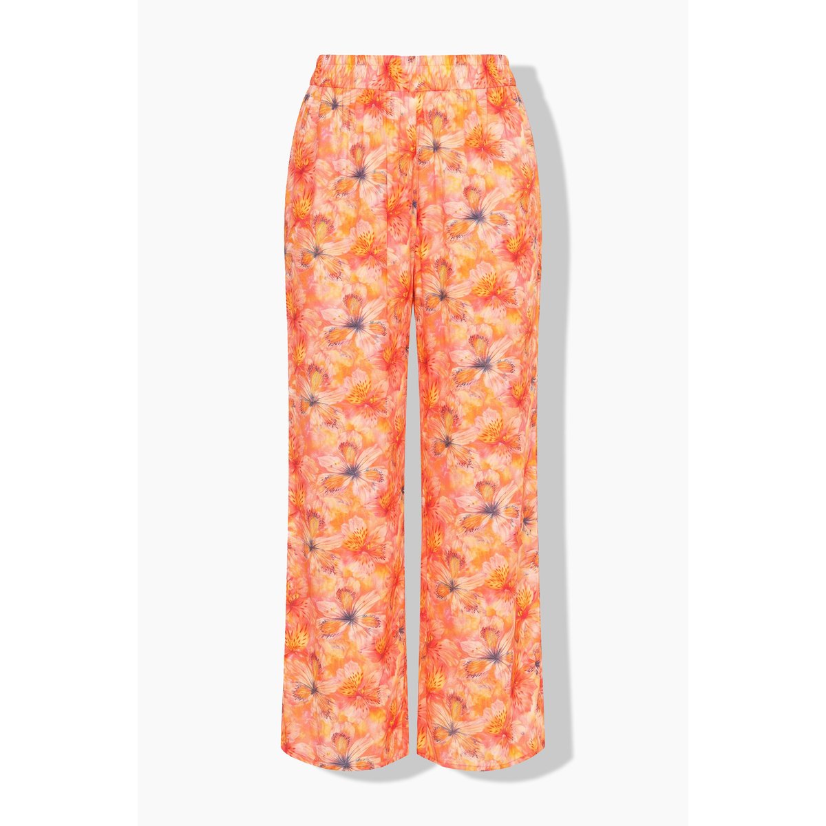 Pantalon palazzo, jambe large orange, STUDIO UNTOLD