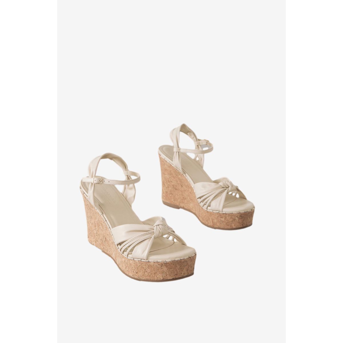 Chaussures compensées à bout rond os, NEXT
