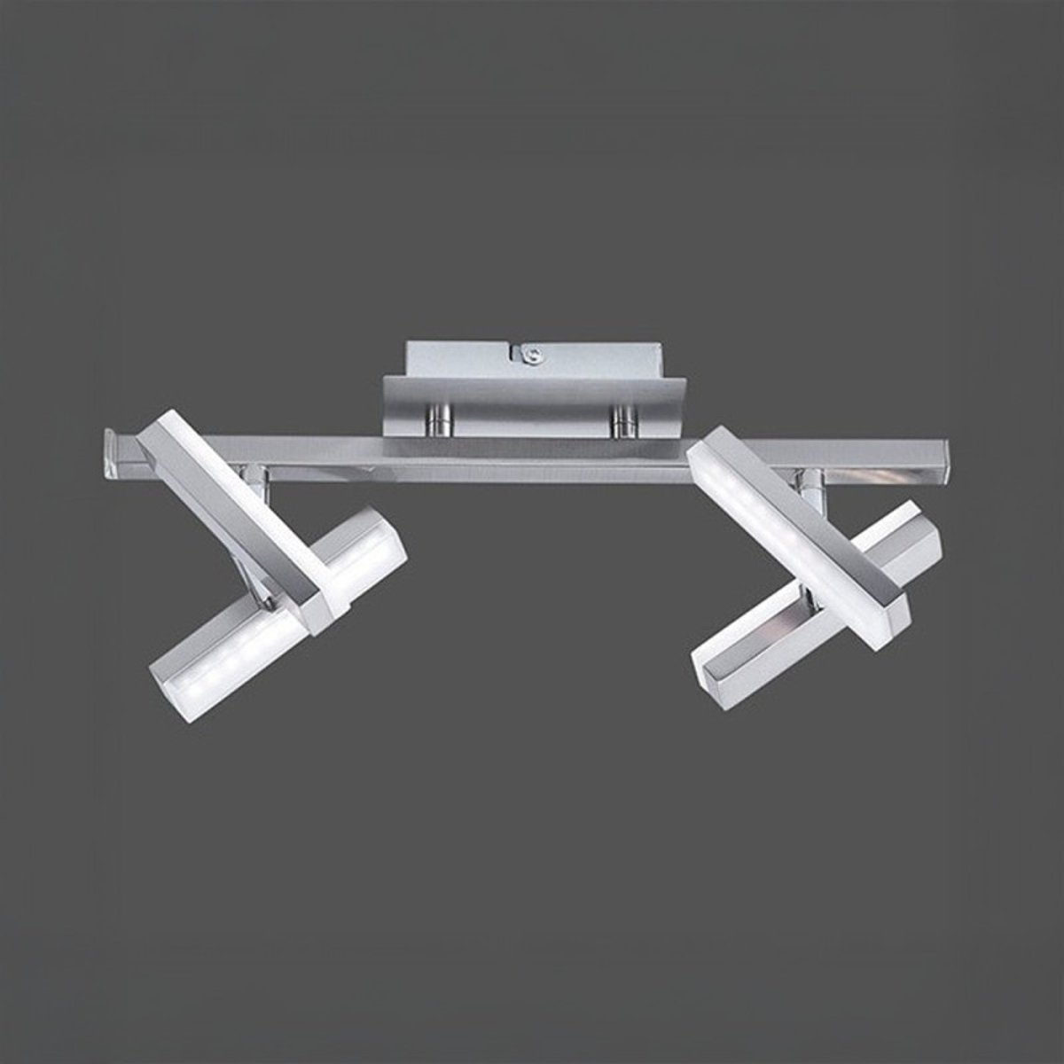 Plafonnier spot Led Ekla chrome, MILLUMINE
