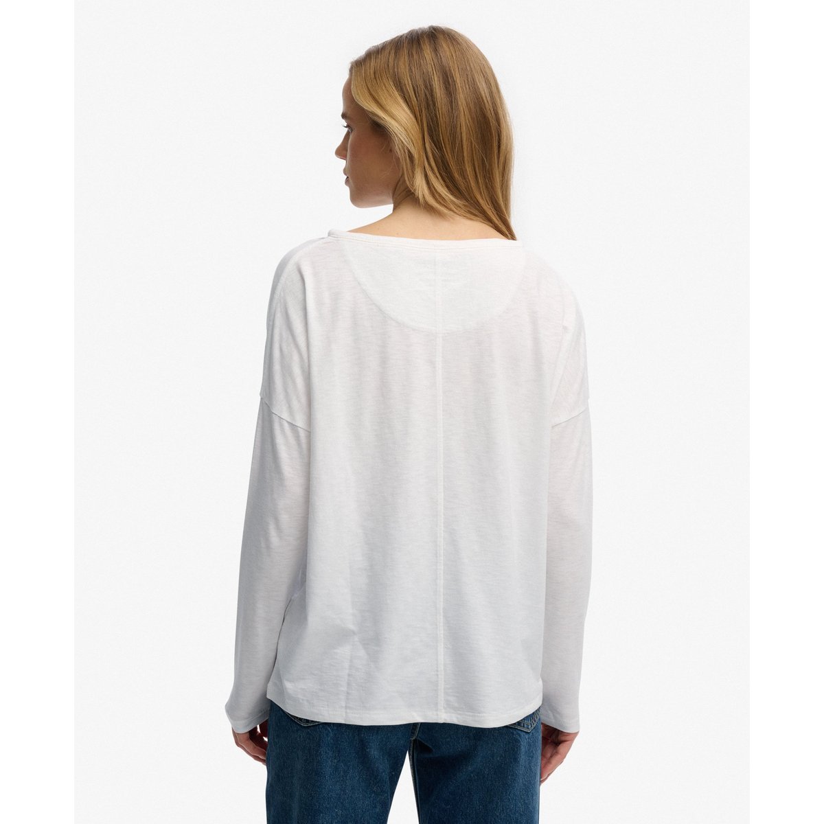 Studios Top Manches Longues Col Bateau optic, SUPERDRY