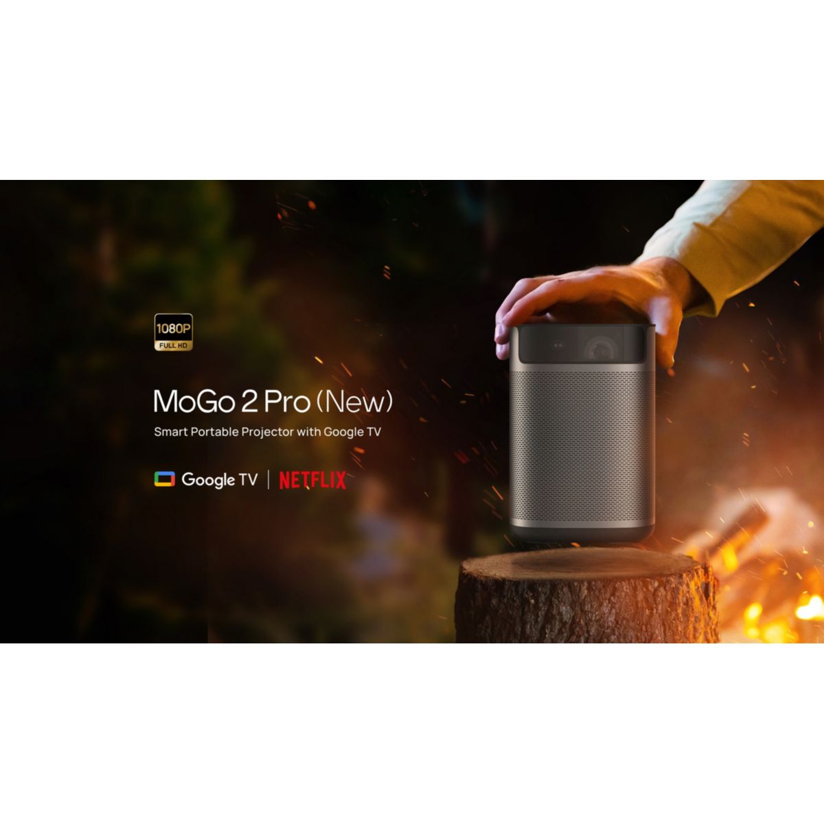 Vidéoprojecteur portable MoGo 2 Pro Gen 2 - Google TV noir, XGIMI