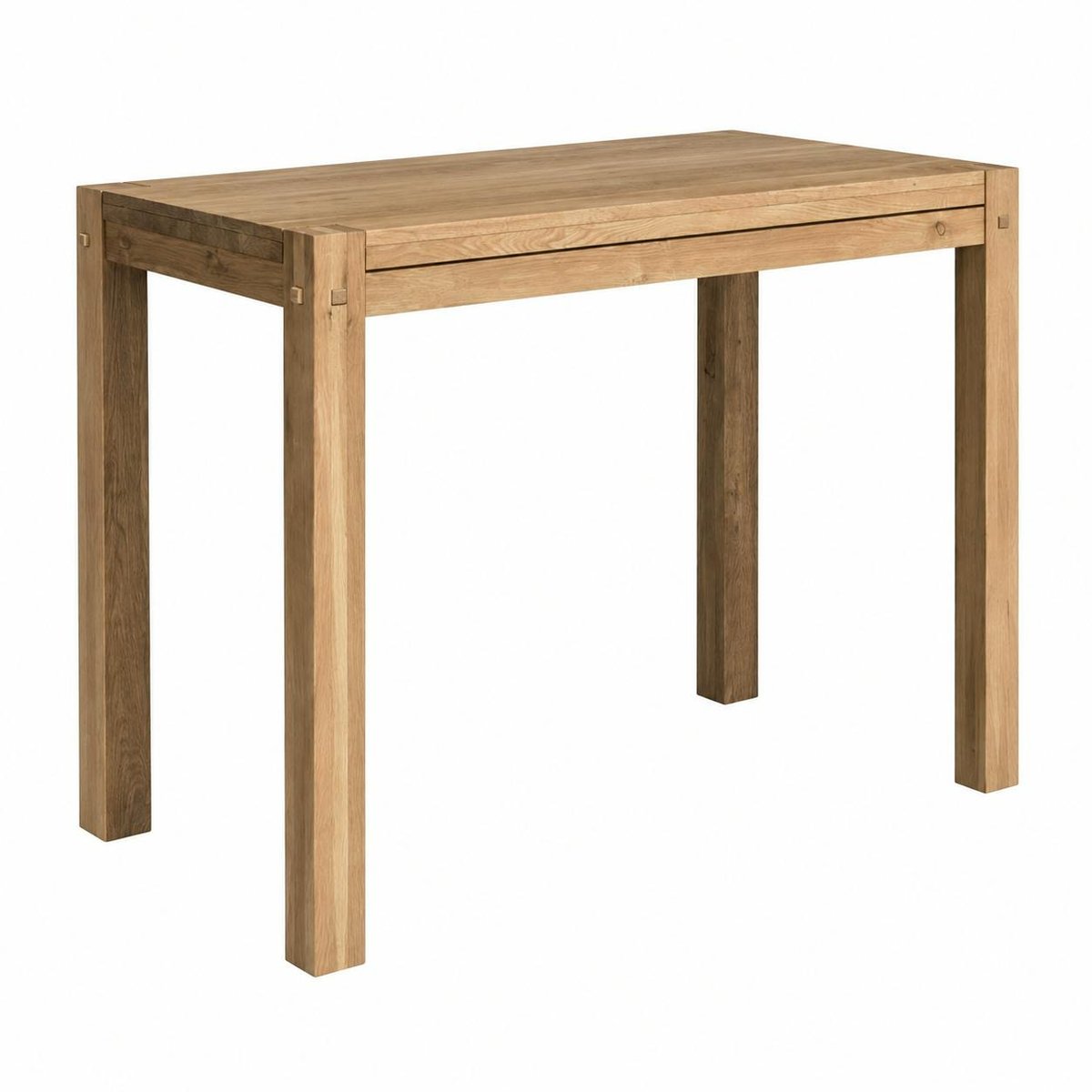 Table haute de cuisine en bois - plateau chêne 150 cm FJORD bois naturel, PIER IMPORT