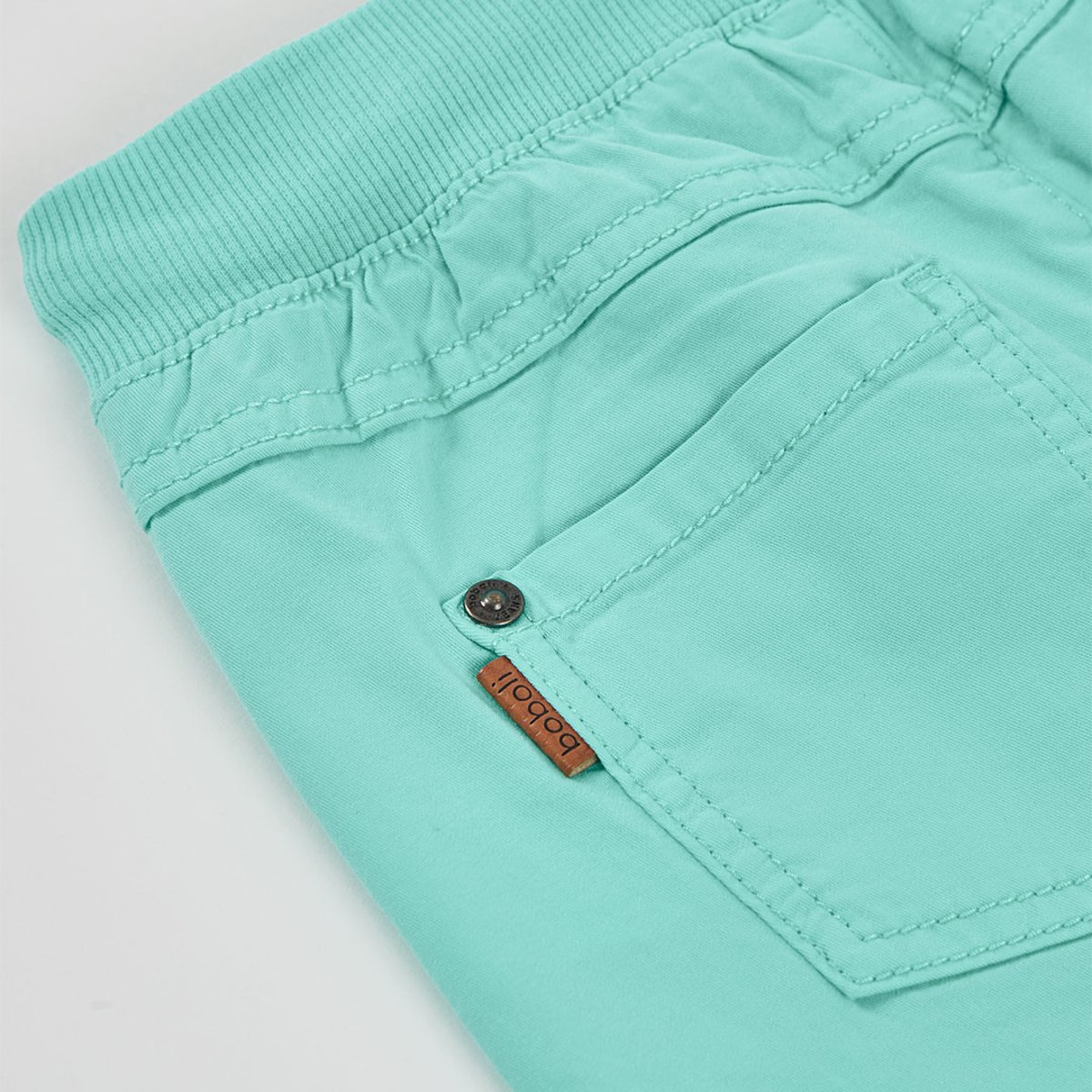 Short garçon coton vert, BOBOLI