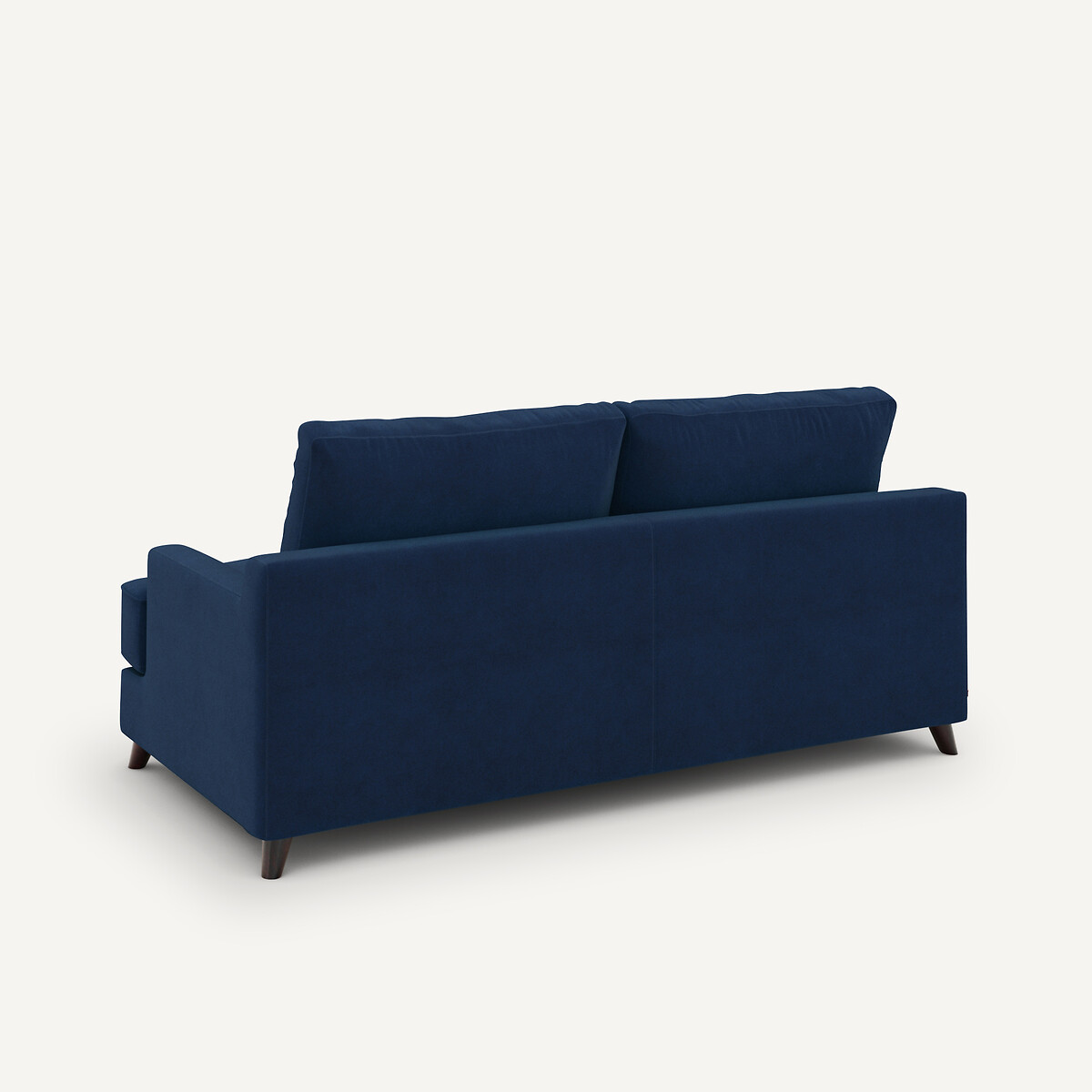 Canapé convertible velours, Alwine bleu nuit, AM.PM