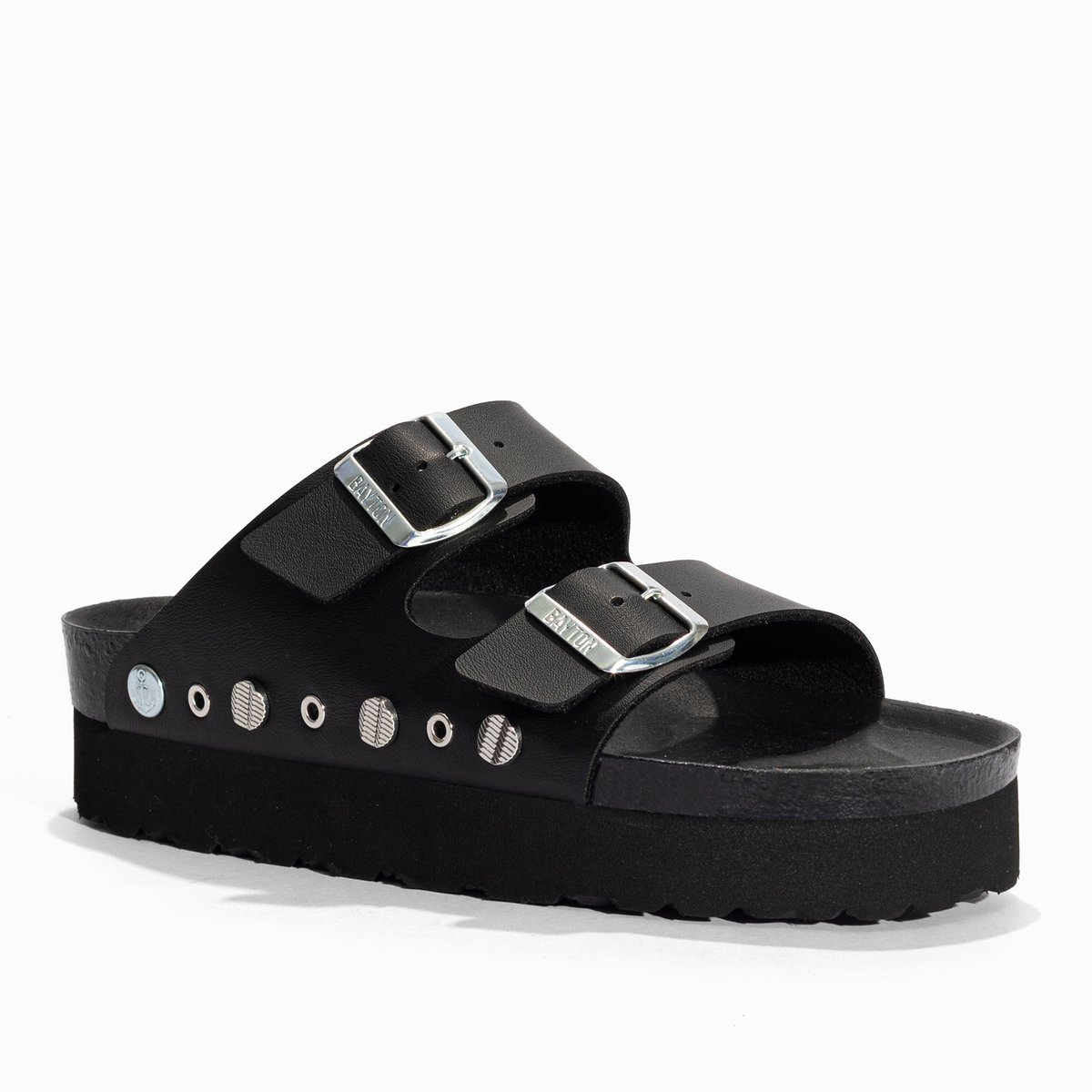 Sandales Vegan JULIA noir, BAYTON