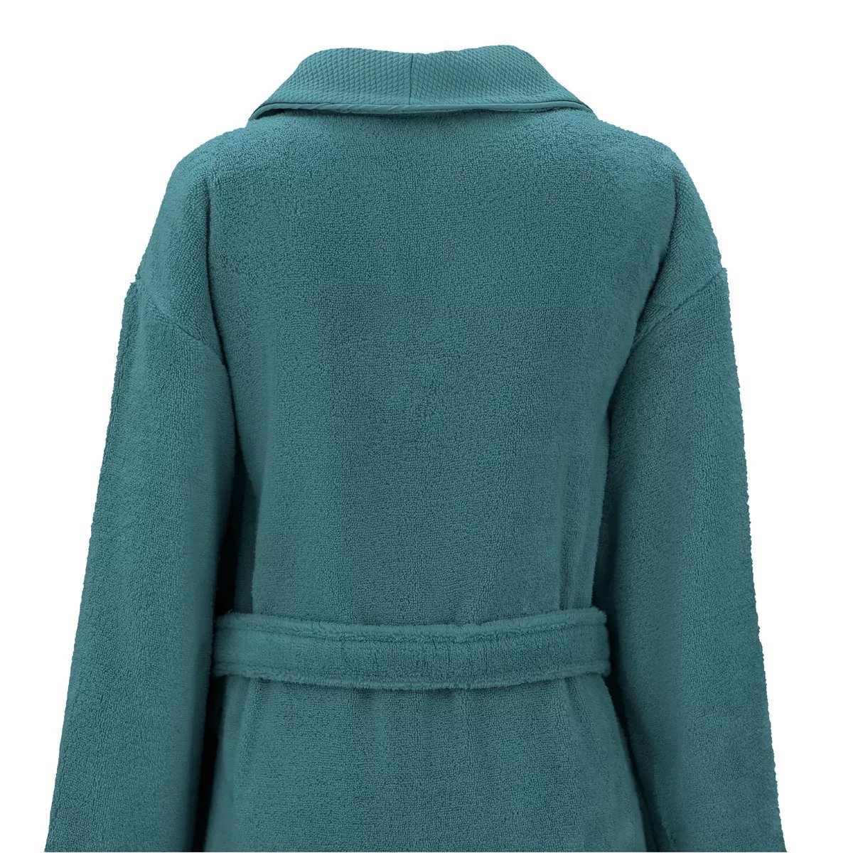 Peignoir pur coton ELEA petrole, GARNIER THIEBAUT