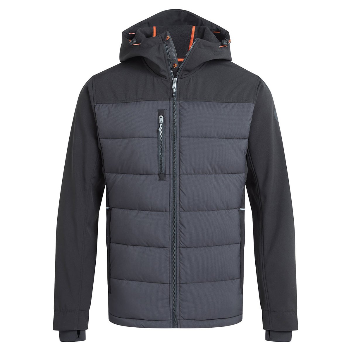 Veste hybride CASTLEFORD noir, CRAGHOPPERS