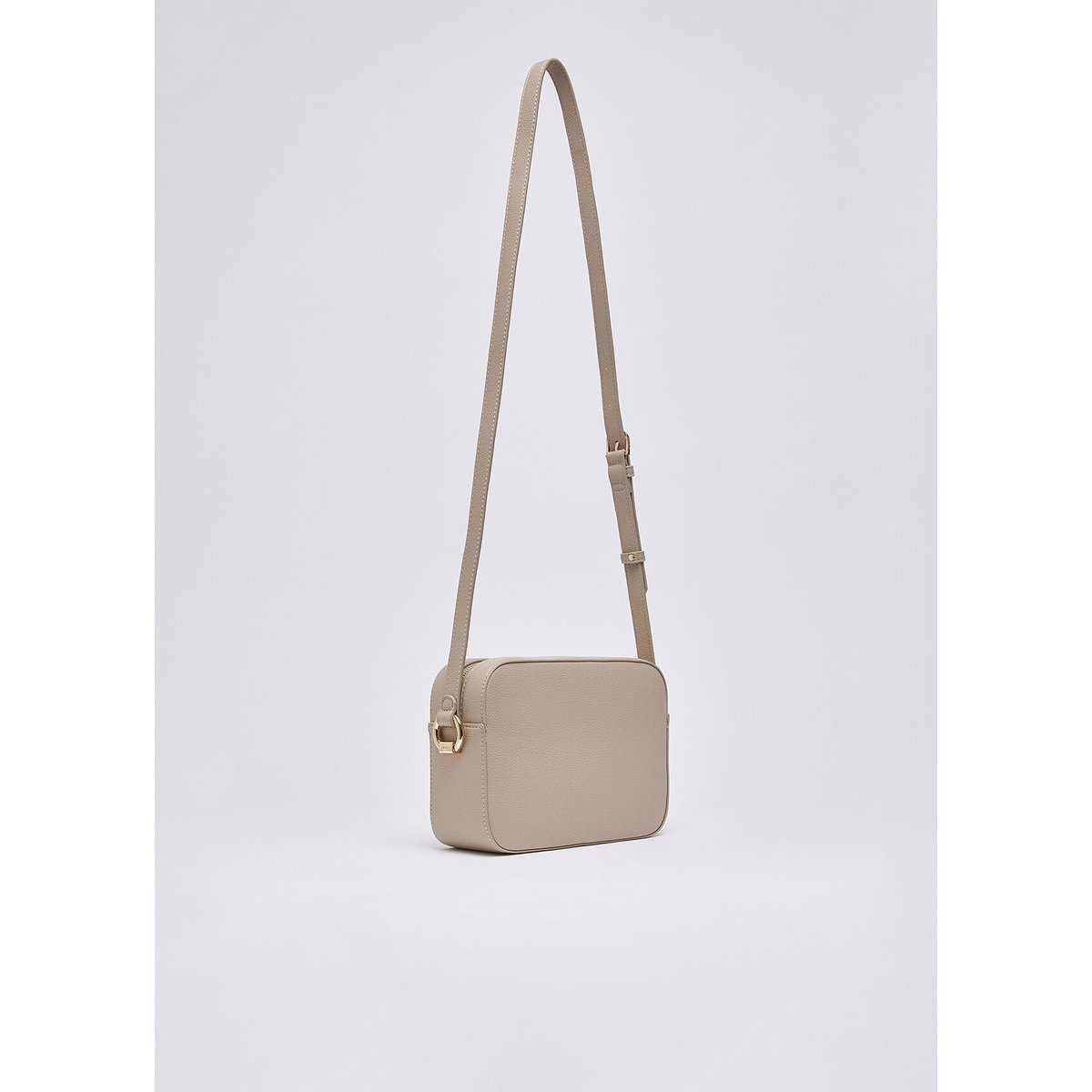 Sac bandoulière moyen blanc, LIU JO