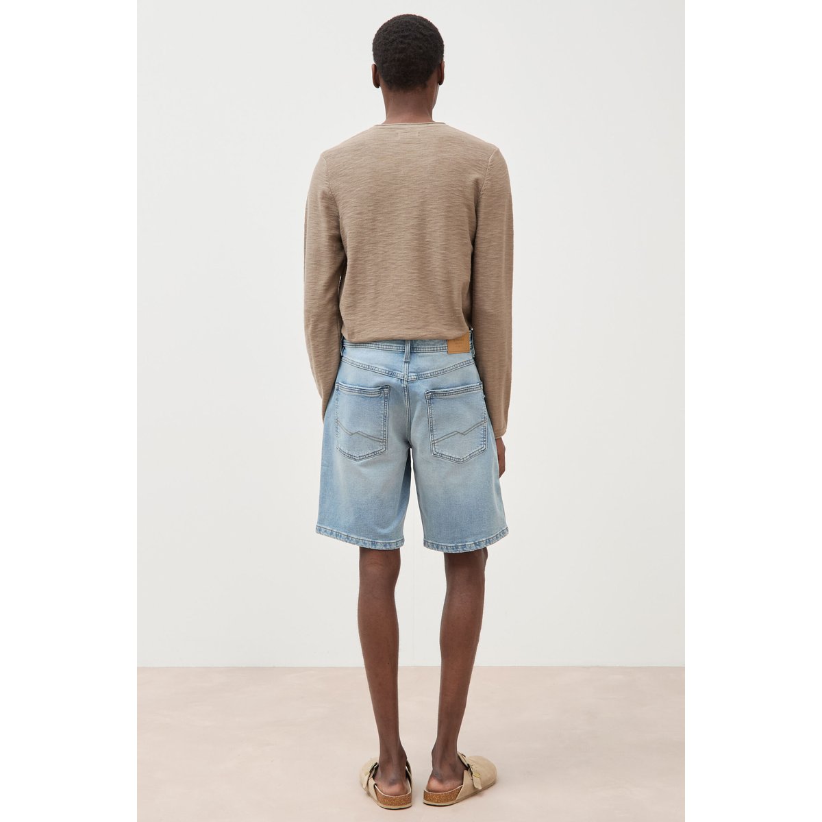 Bermuda en jeans denim bleach, BONOBO