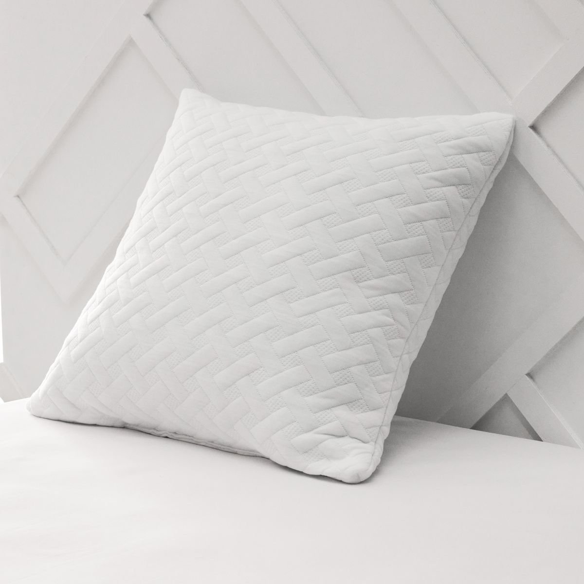 Oreiller mémoire de forme uni ESSENTIAL blanc, TODAY