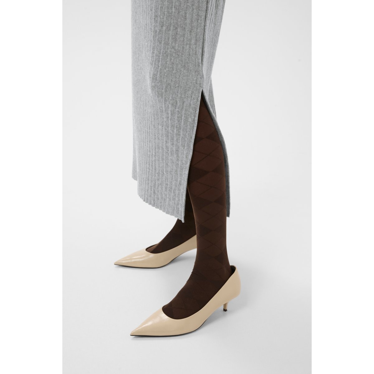 Jupe gris grey melange, CULTURE